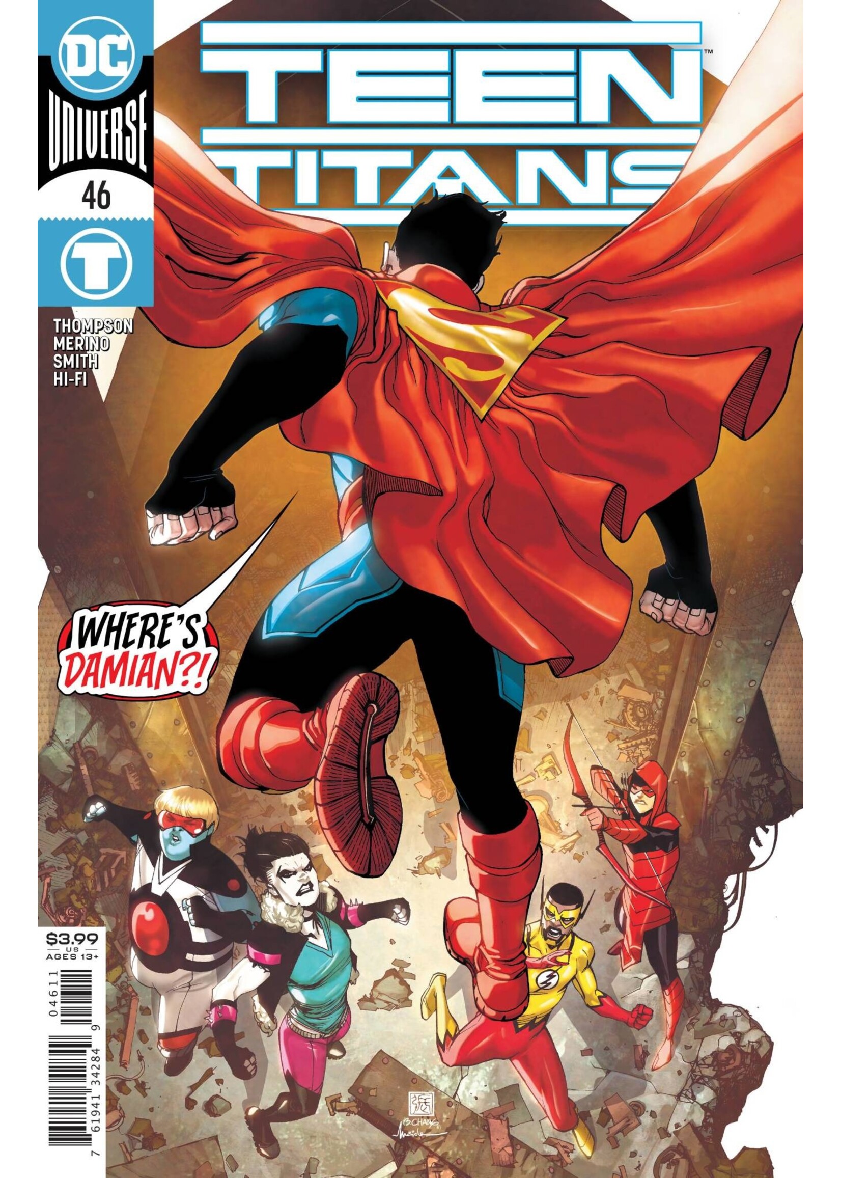 . TEEN TITANS #46 CVR A BERNARD CHANG
