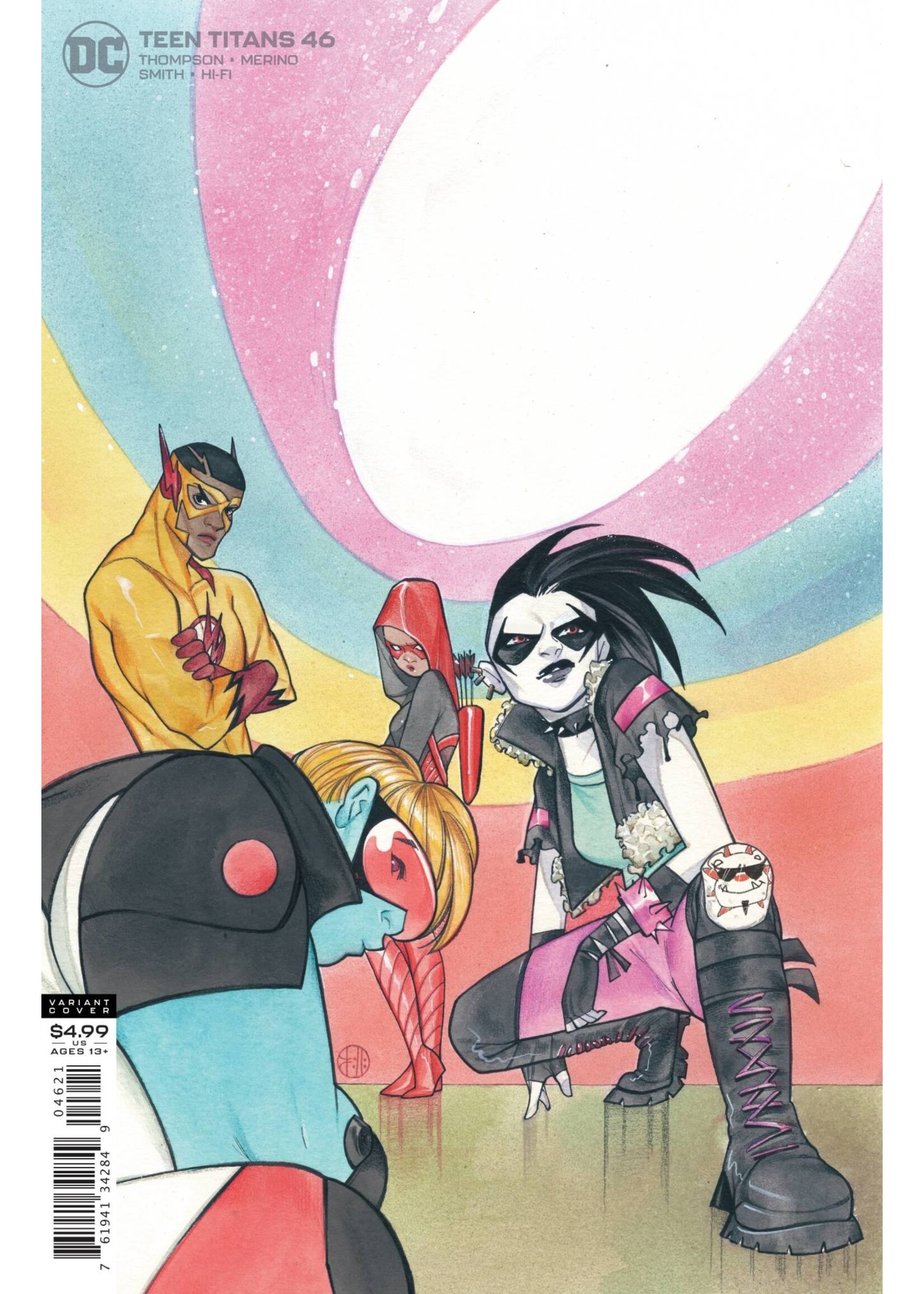 . TEEN TITANS #46 CVR B PEACH MOMOKO CARD STOCK VAR