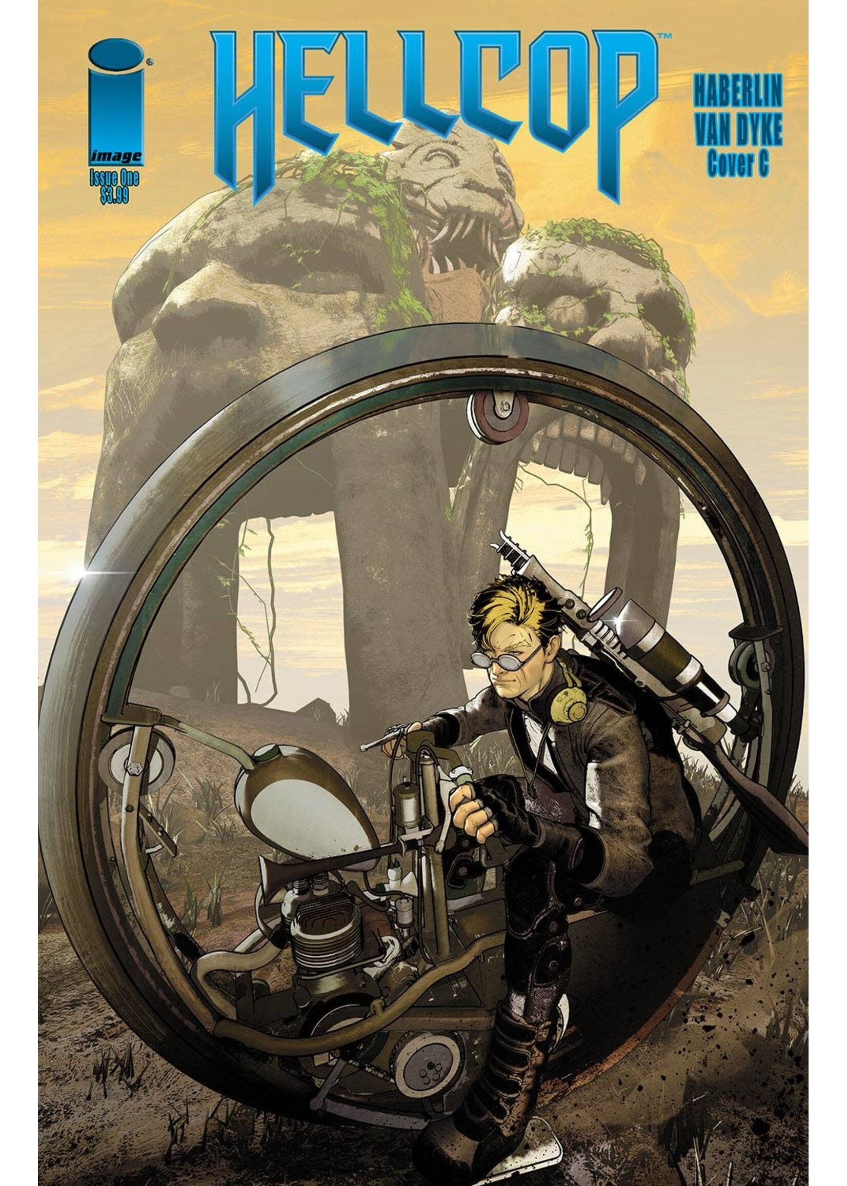 . HELLCOP #1 CVR C HABERLIN & VAN DYKE