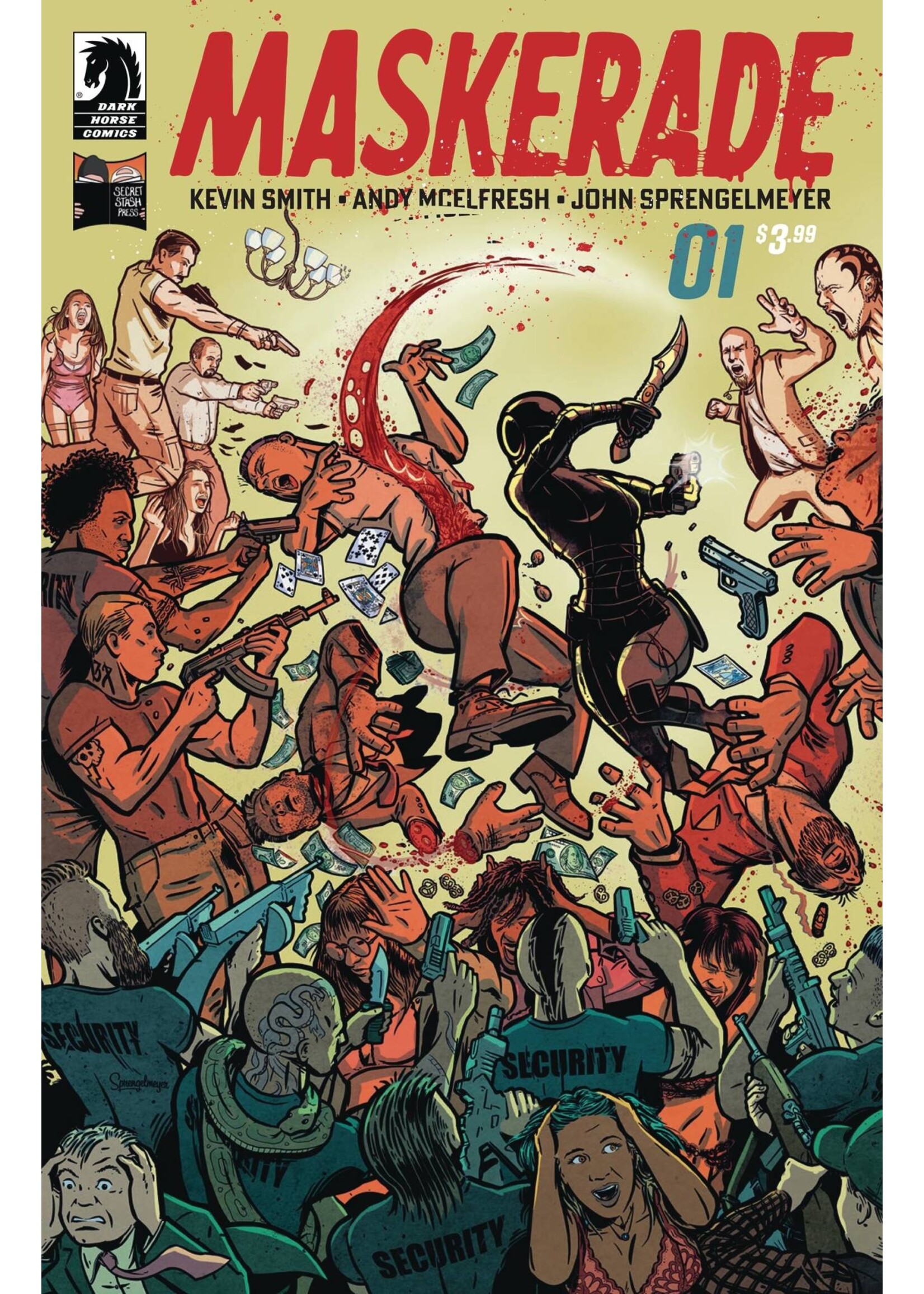 DARK HORSE MASKERADE #1 (OF 4) CVR A  SPRENGELMEYER