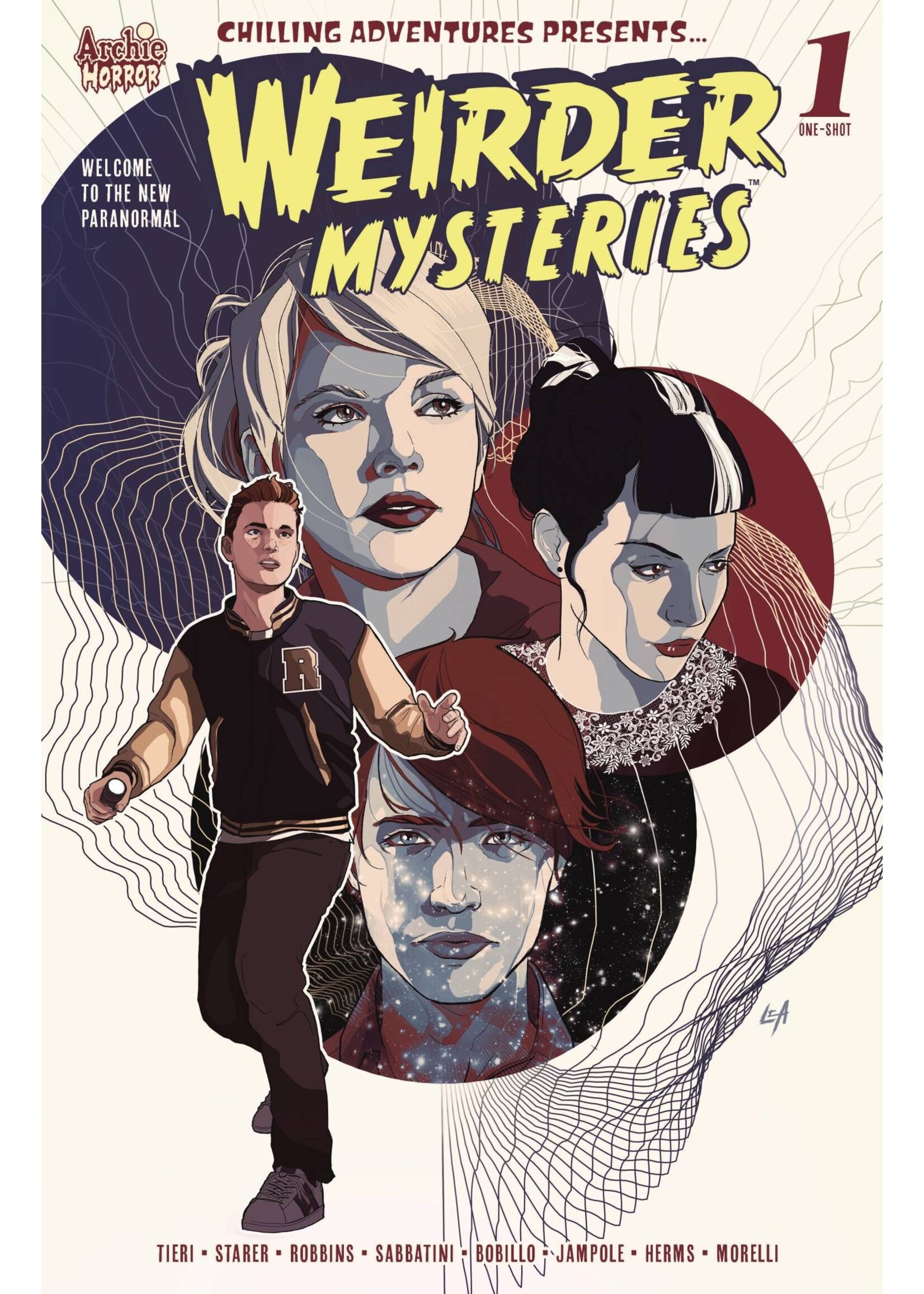 ARCHIE COMICS CHILLING ADV WEIRDER MYSTERIES CVR B LEA