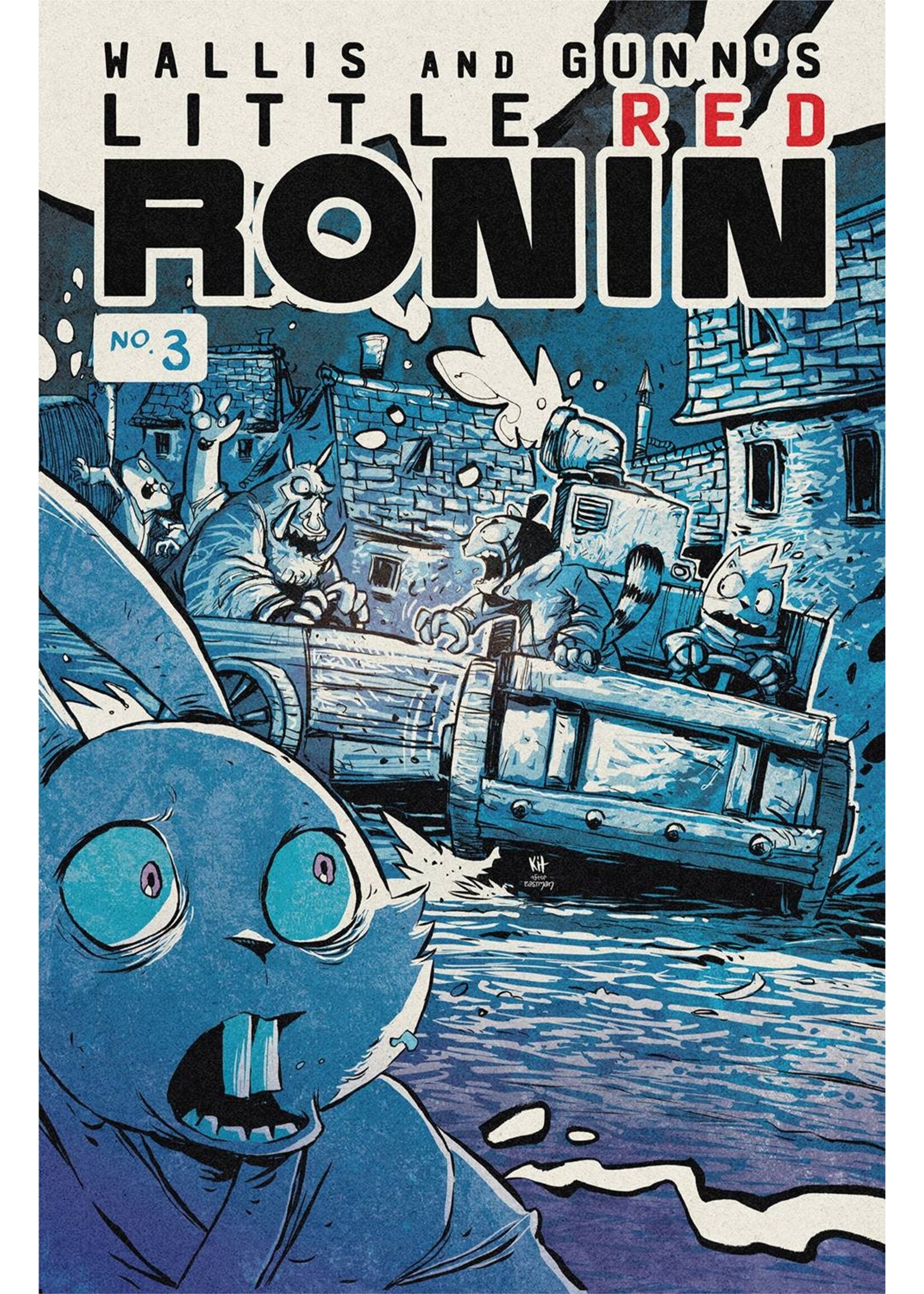 SOURCE POINT PRESS LITTLE RED RONIN #3 CVR B THANK YOU