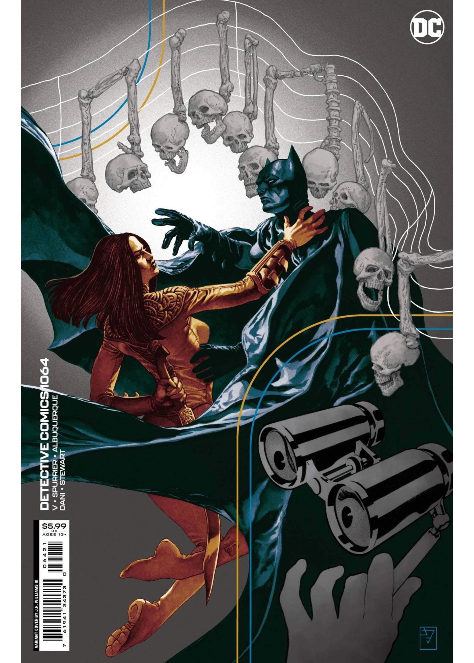 . DETECTIVE COMICS #1064 CVR B JH WILLIAMS III CARD