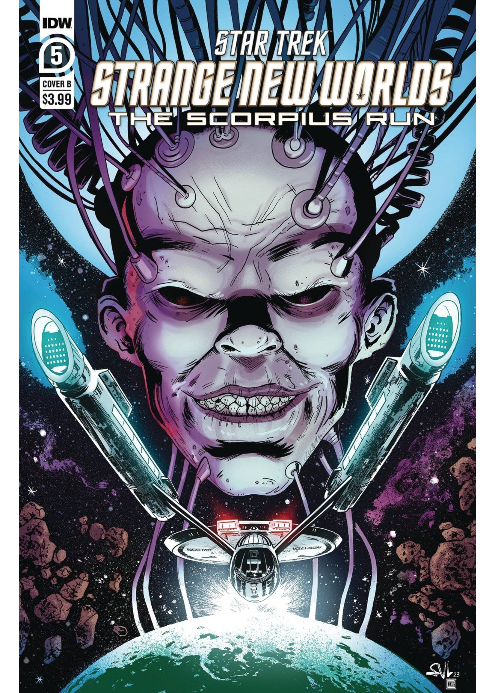 . STAR TREK SNW SCORPIUS RUN #5 CVR B GORMAN