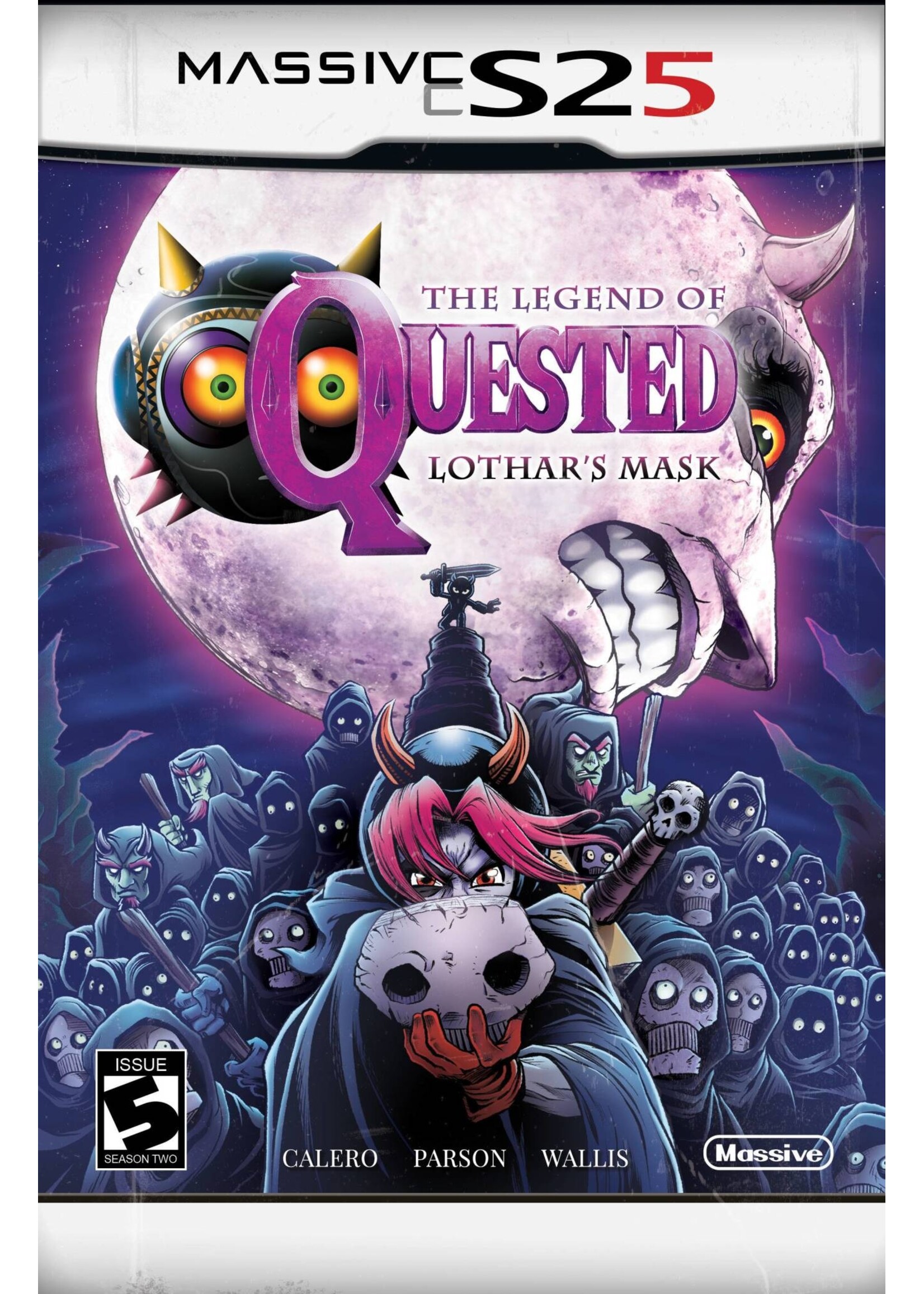 MASSIVE PUBLISHING QUESTED SEASON 2 #5 CVR C RICHARDSON VIDEO GAME HOMAGE