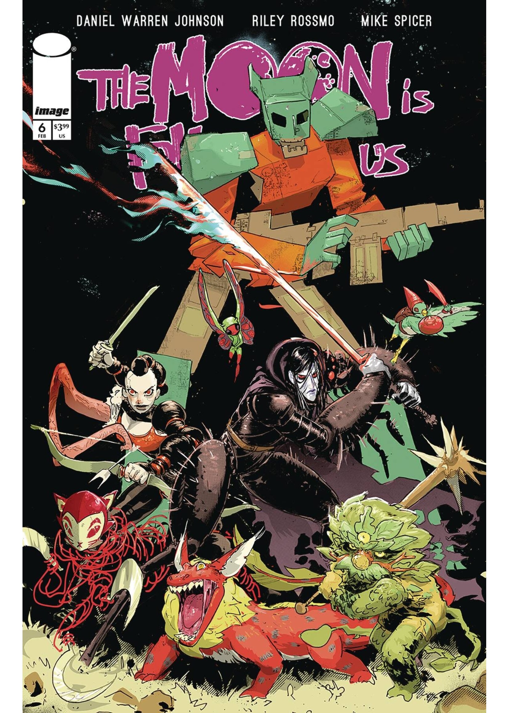 . MOON IS FOLLOWING US #6 (OF 10) CVR A ROSSMO