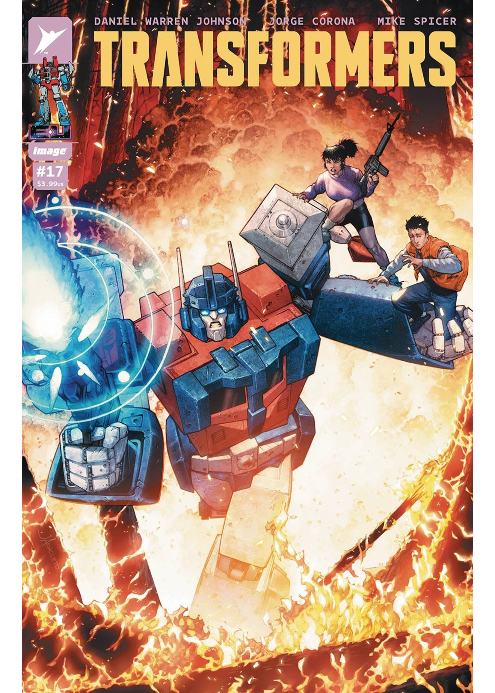 . TRANSFORMERS (2023) #17 CVR D INC 1:25 ANACLETO & FAJARDO JR VAR