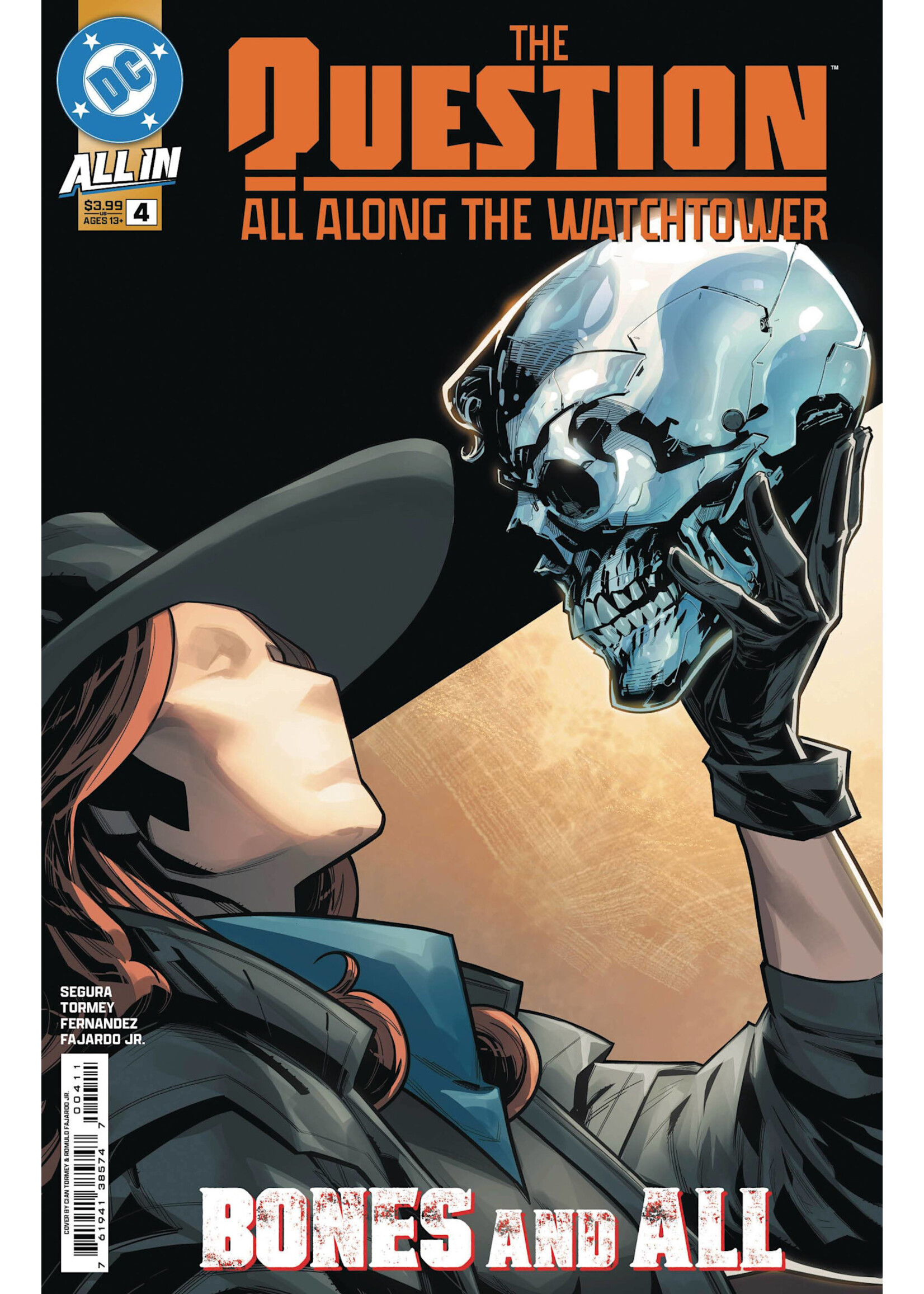 . THE QUESTION ALL ALONG THE WATCHTOWER (2024) #4 (OF 6) CVR A TORMEY