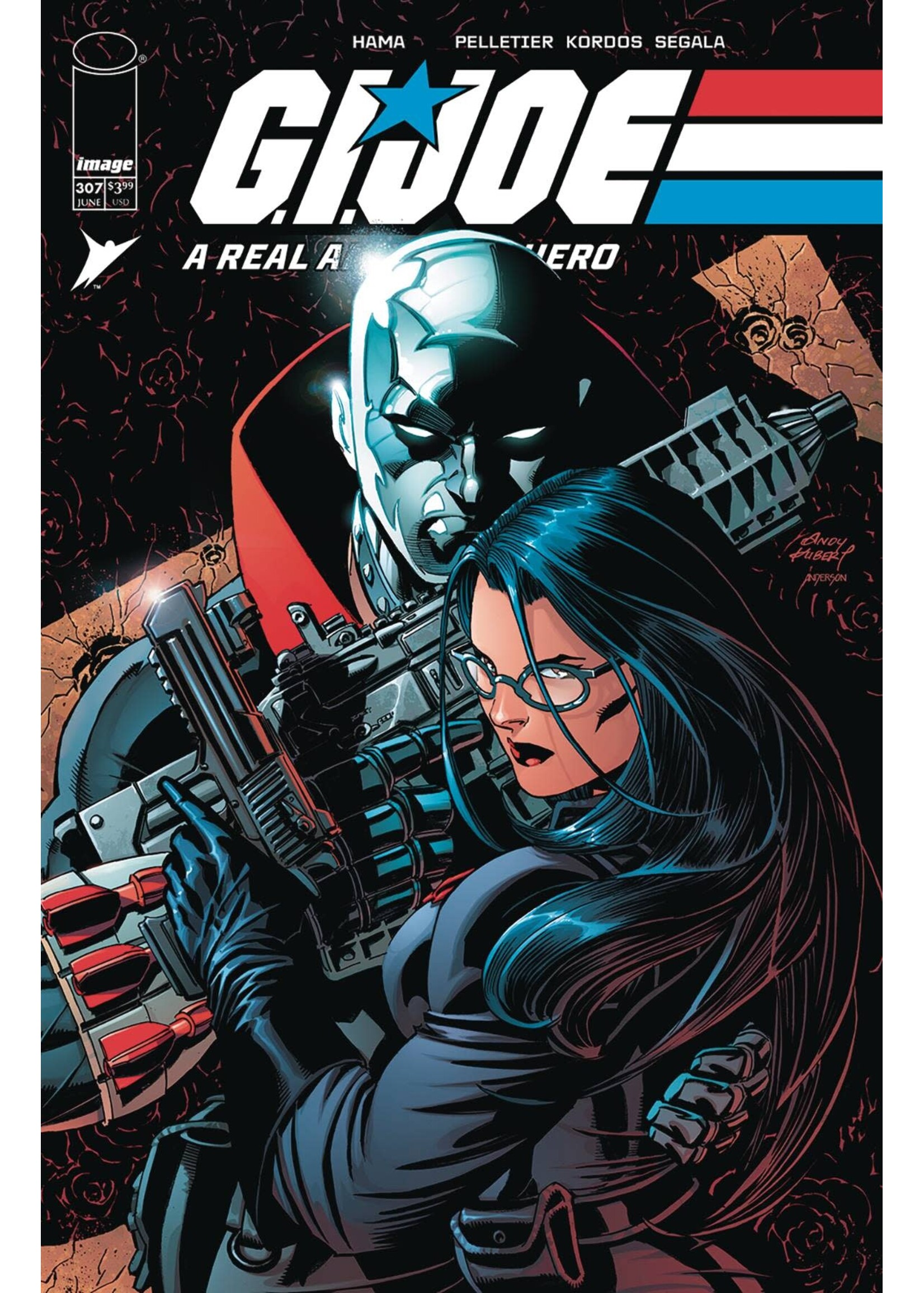 . GI JOE A REAL AMERICAN HERO #307 CVR A KUBERT & AN