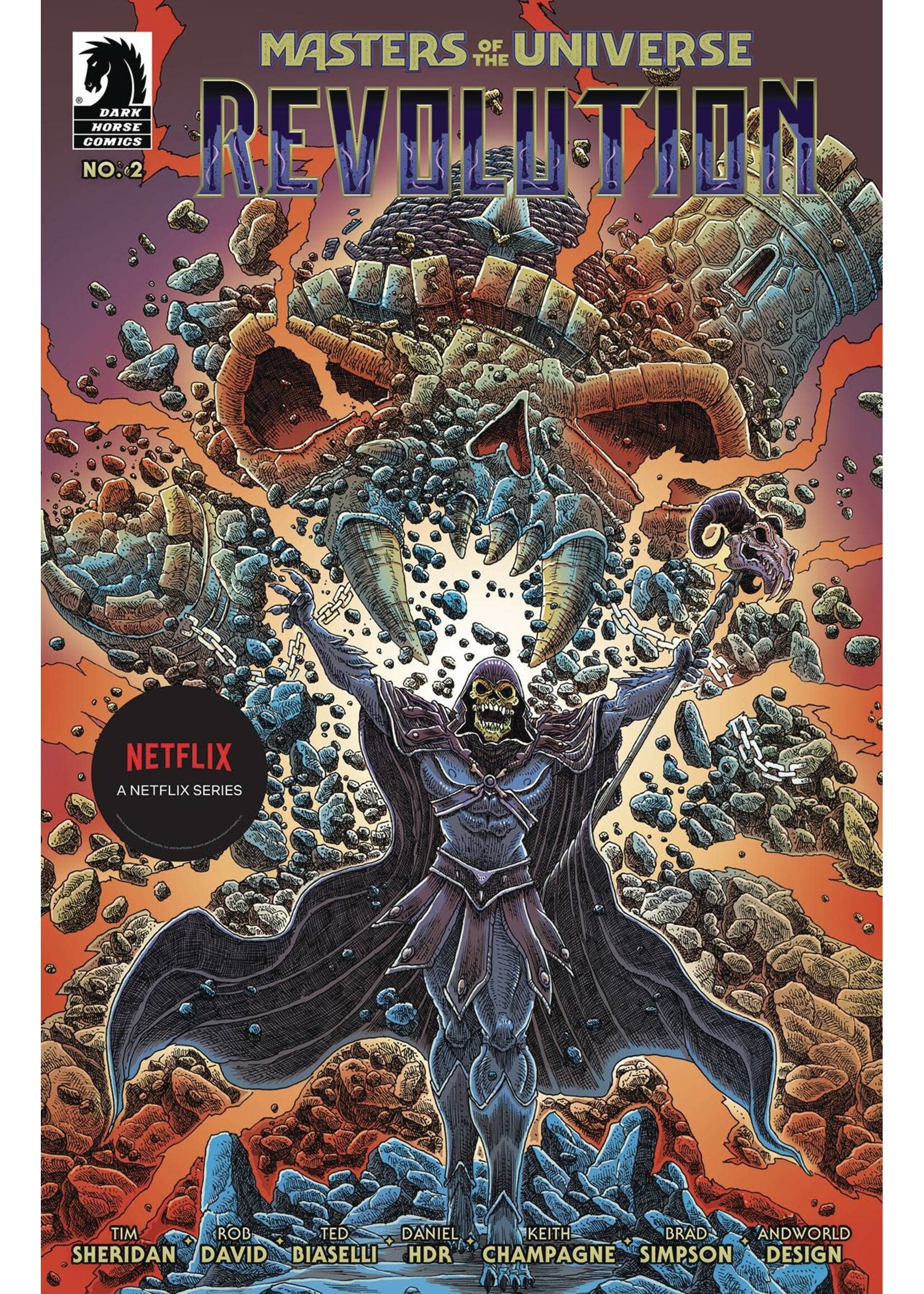 DARK HORSE MASTERS OF UNIVERSE REVOLUTION #2 CVR B STOKOE