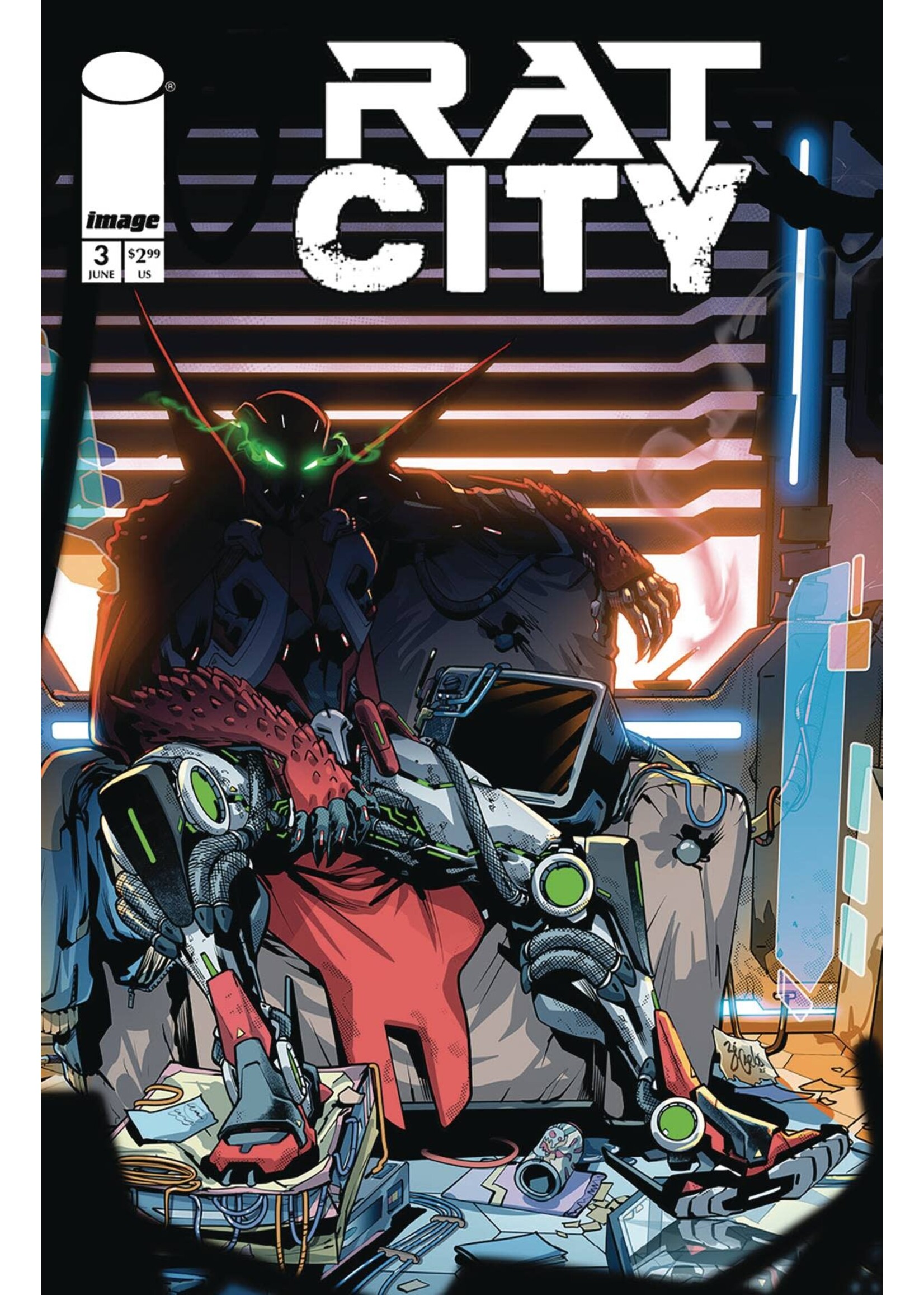 . SPAWN RAT CITY #3 CVR A CARLOS