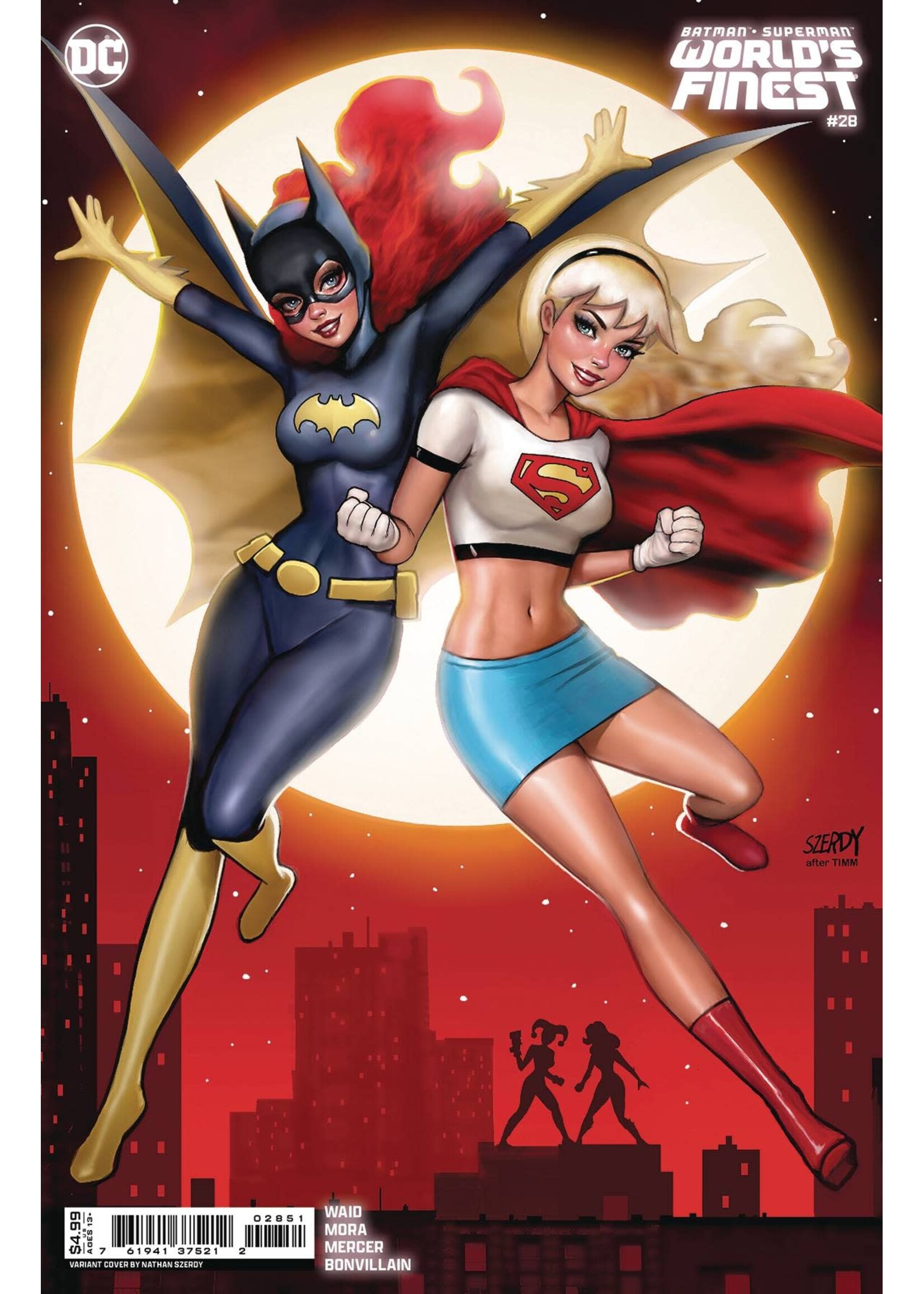 . BATMAN/SUPERMAN WORLD'S FINEST #28 SZERDY