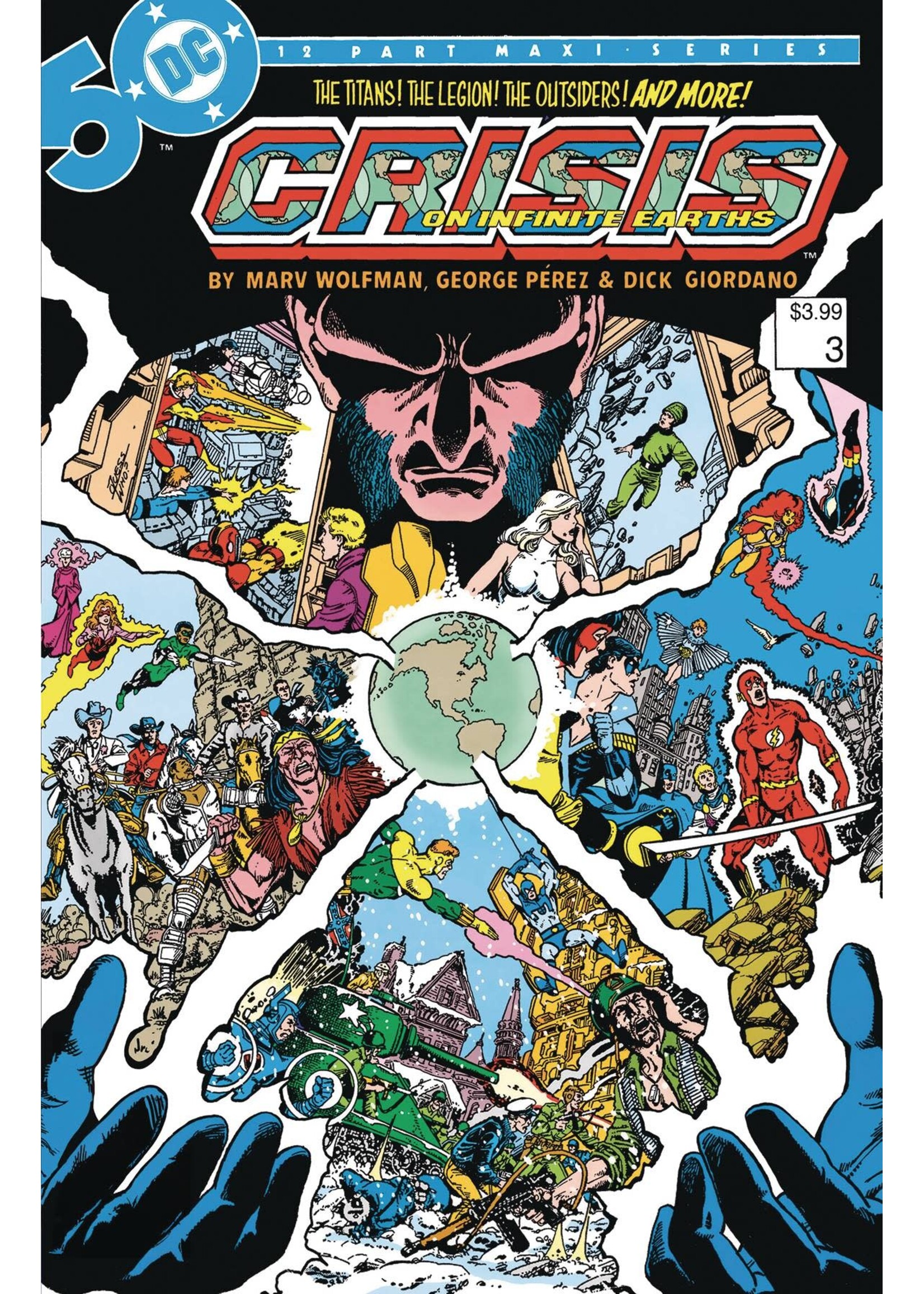 . CRISIS ON INFINITE EARTHS #3 FACSIMILE EDITION