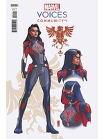 . MARVEL'S VOICES COMMUNITY #1 (2022) MEDINA DESIGN VAR