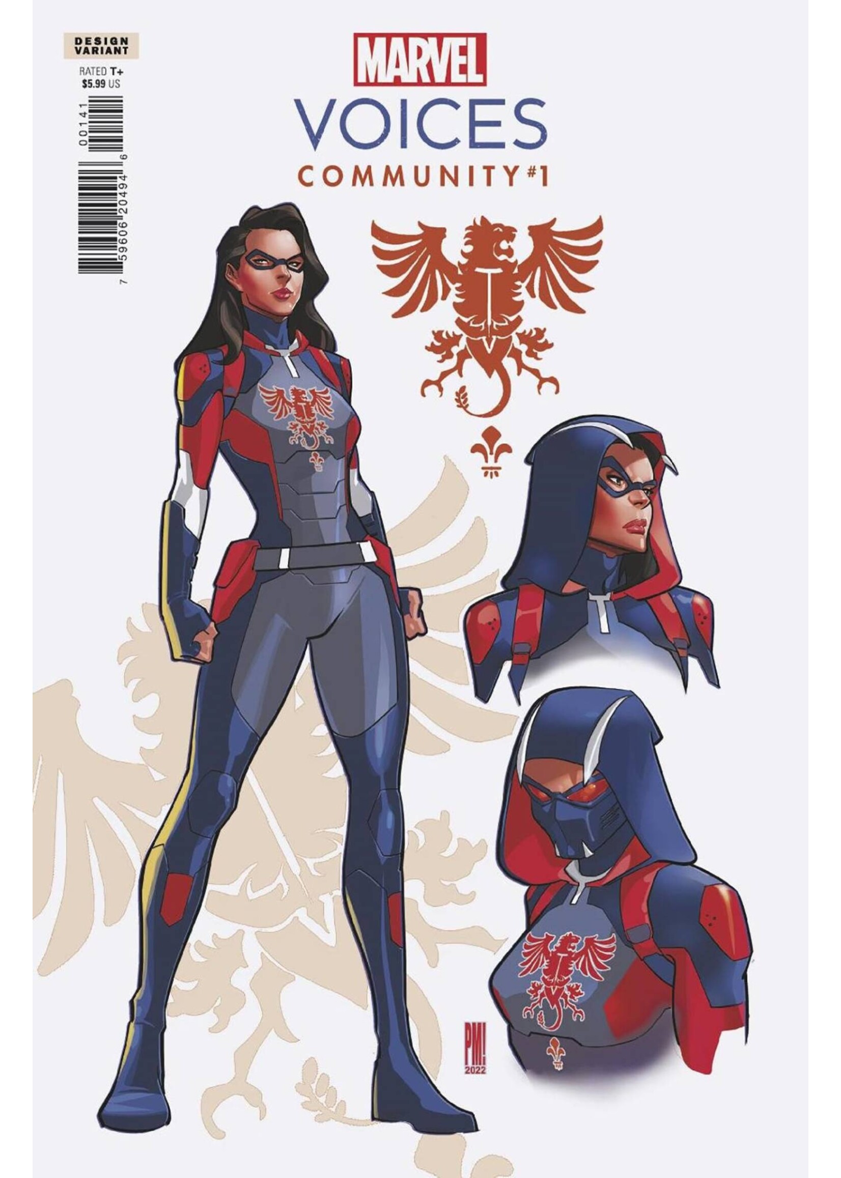 . MARVEL'S VOICES COMMUNITY #1 (2022) MEDINA DESIGN VAR