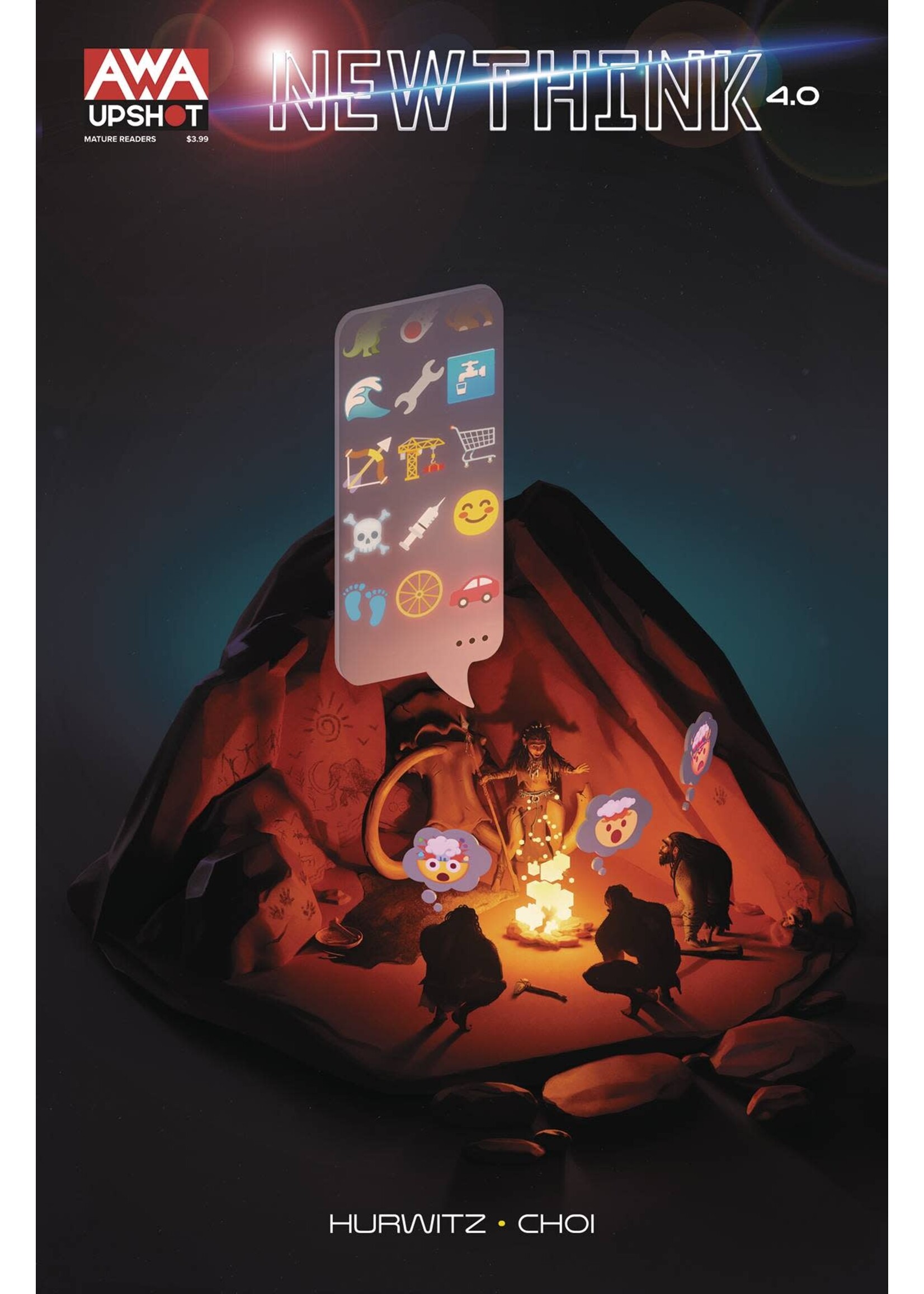 AWA STUDIOS NEWTHINK #4 (OF 5) CVR A RAHZAAH (MR)