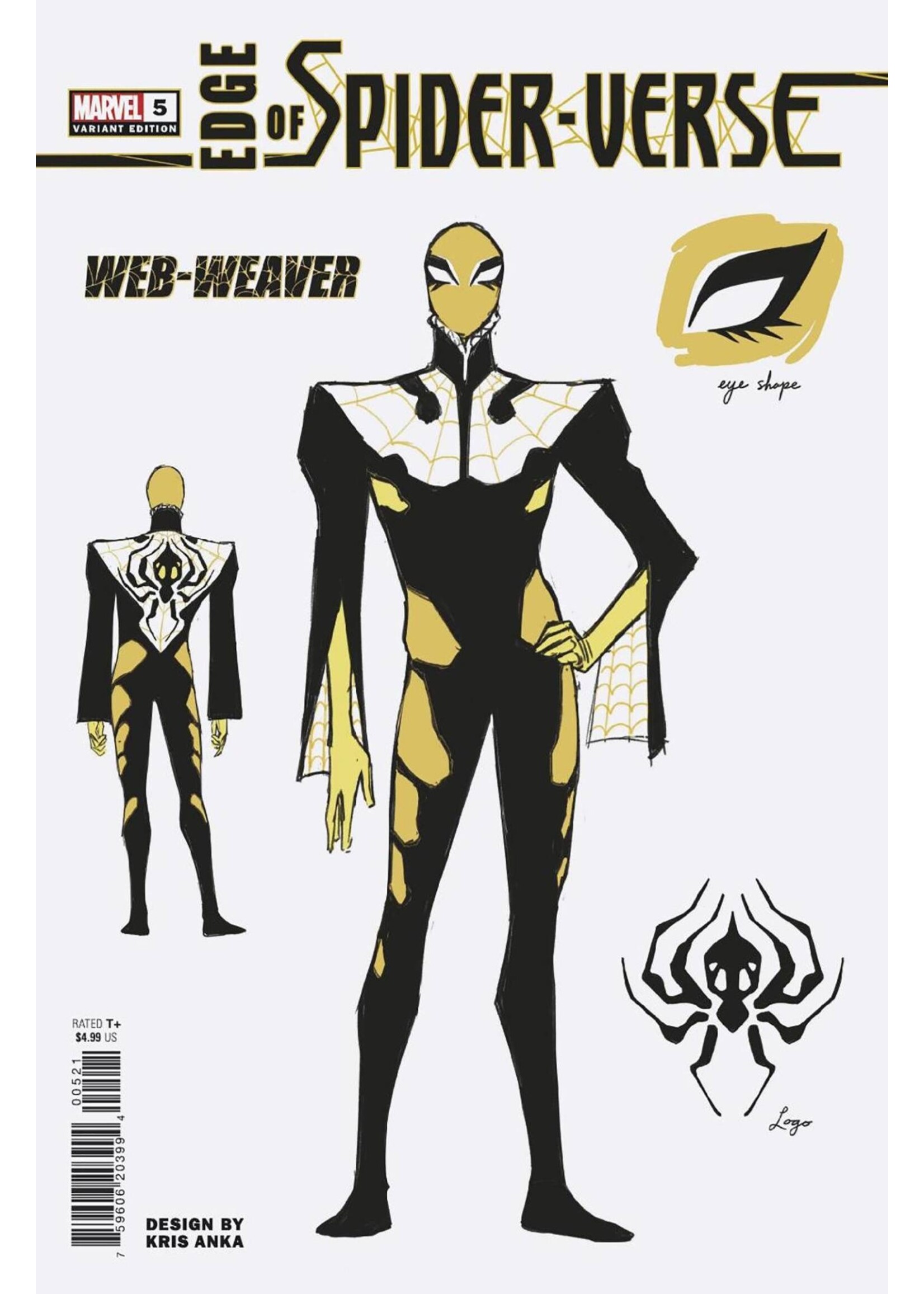 . EDGE OF SPIDER-VERSE #5 (OF 5) 10 COPY INCV ANKA DESIGN VAR