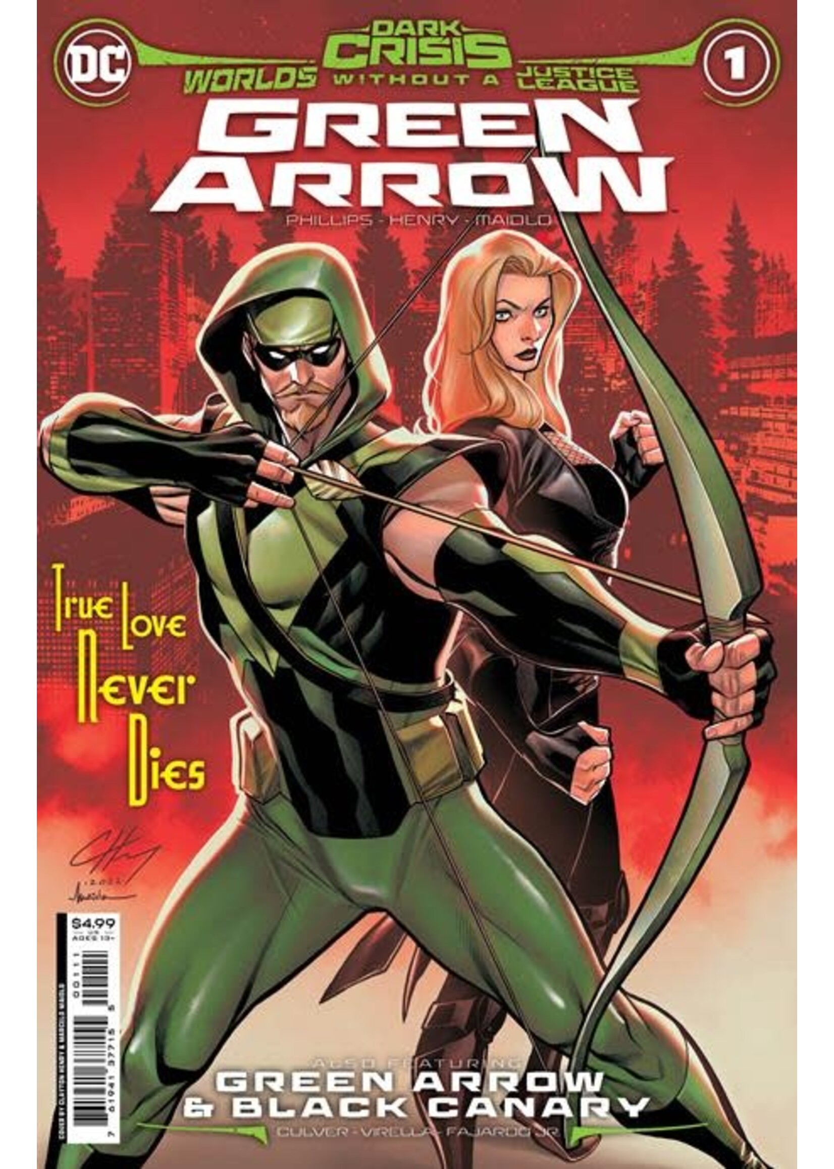 . DC WWJL GREEN ARROW #1 (ONE SHOT) CVR A HENRY