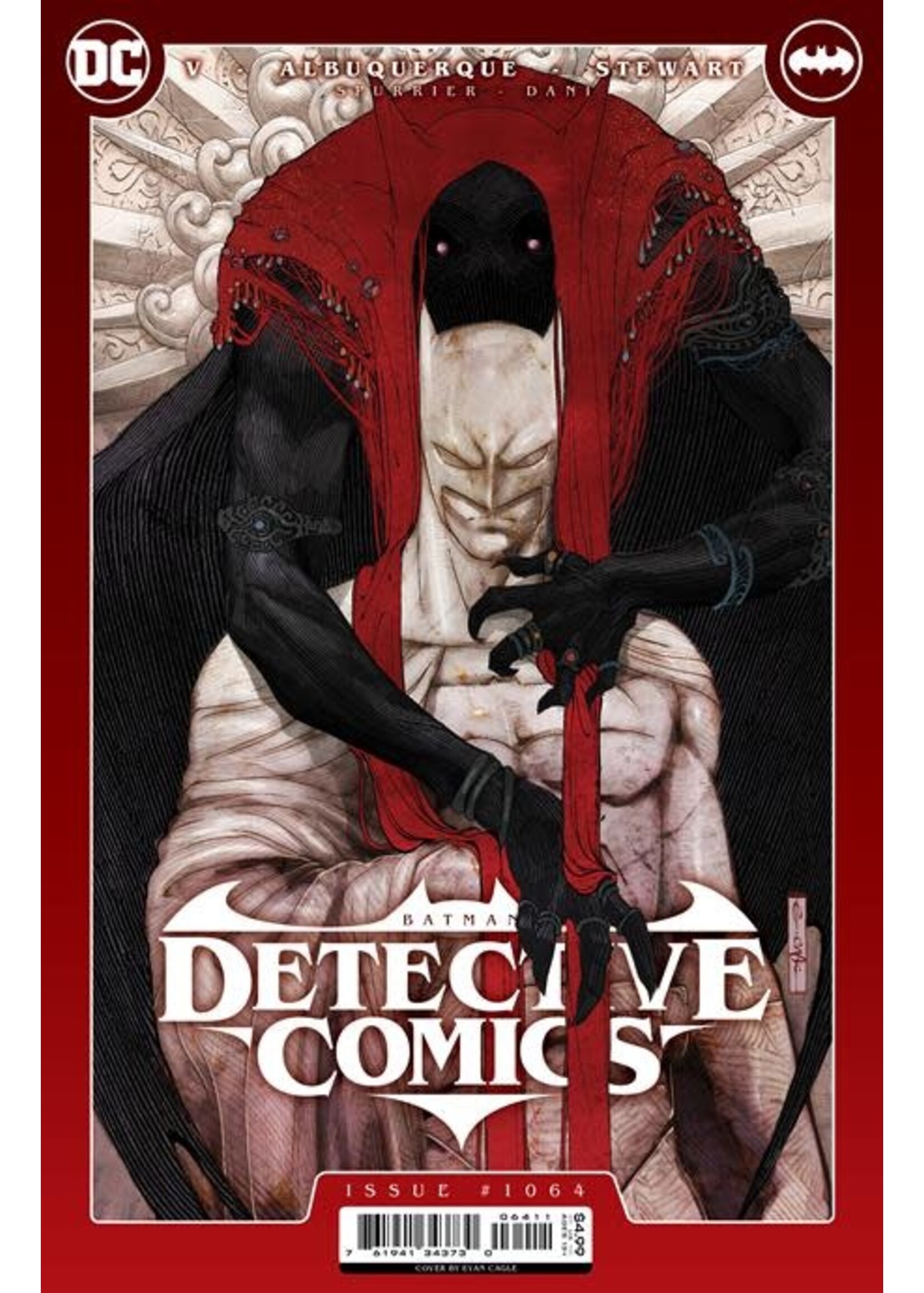 . DETECTIVE COMICS #1064 CVR A EVAN CAGLE