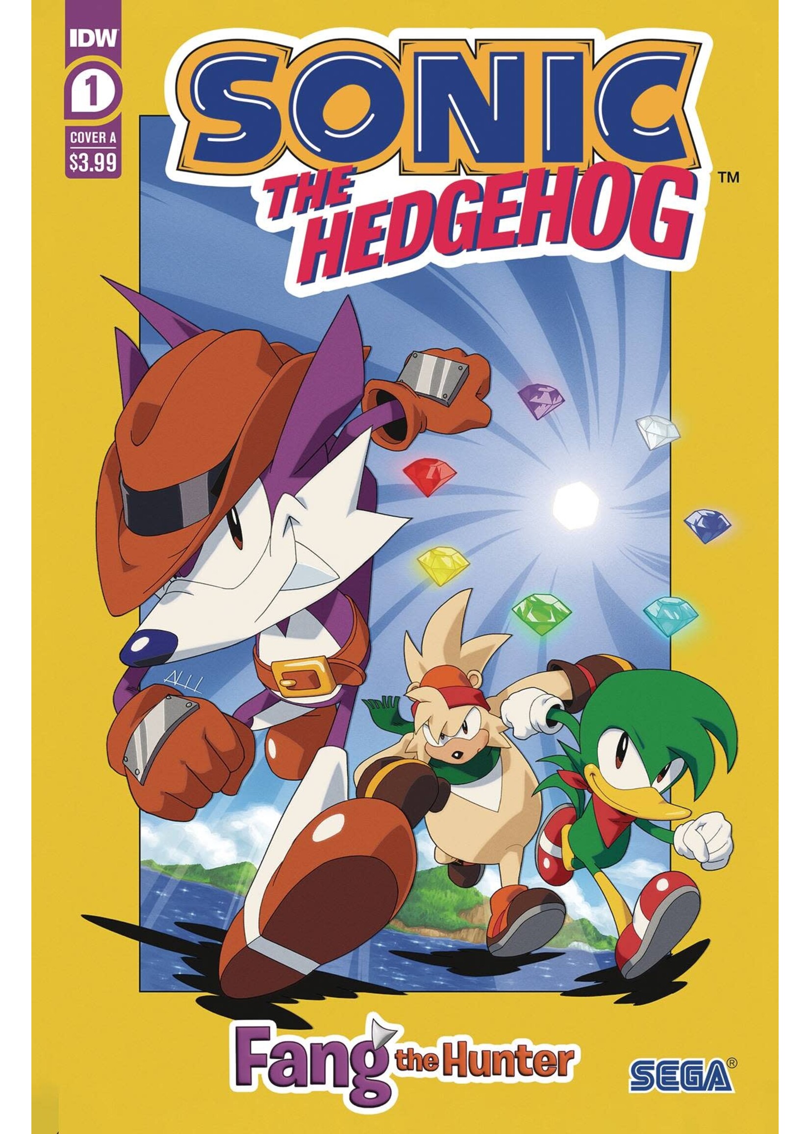 . SONIC THE HEDGEHOG FANG HUNTER #1 CVR A HAMMERSTROM