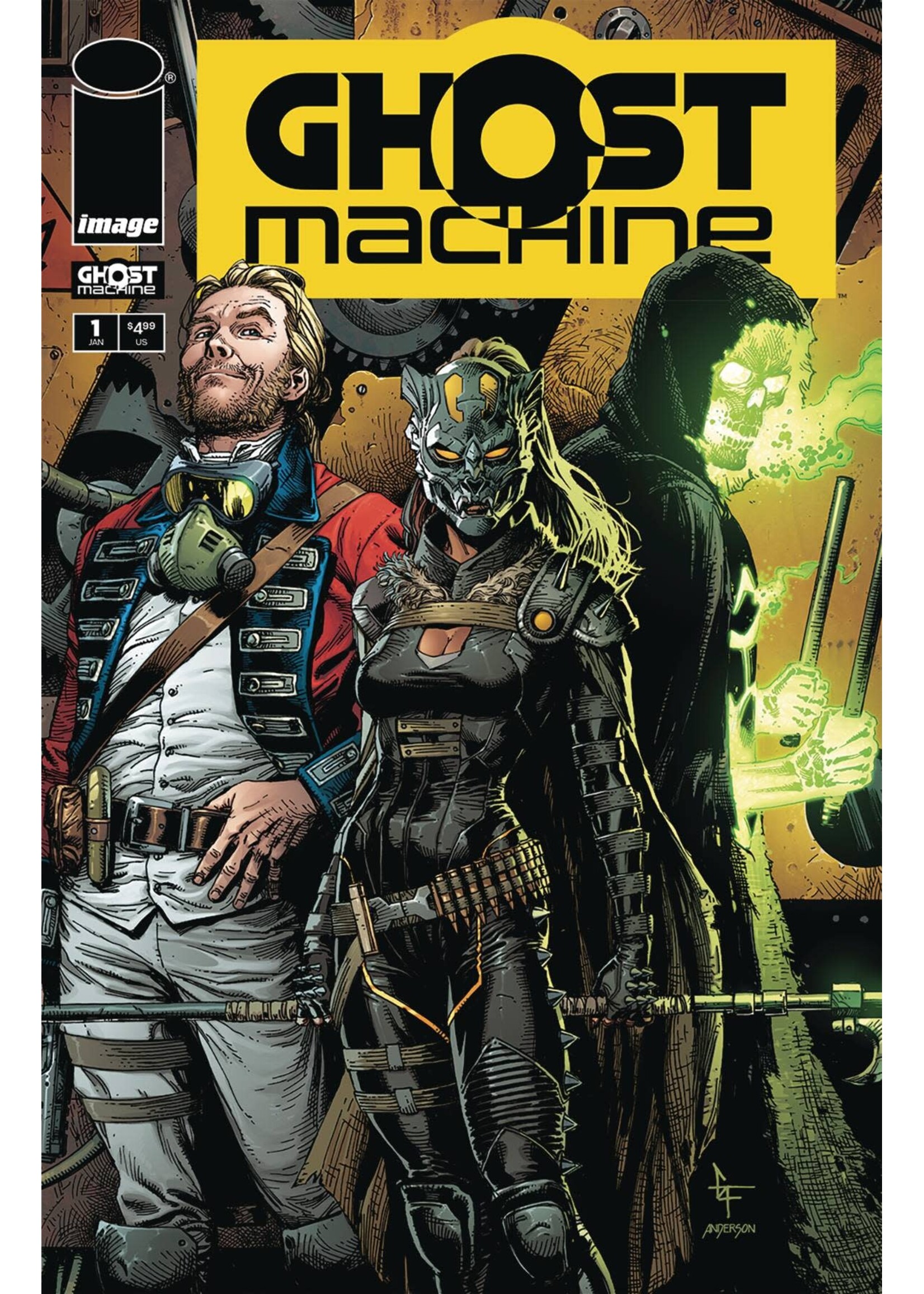 . GHOST MACHINE (ONE-SHOT) CVR A FRANK