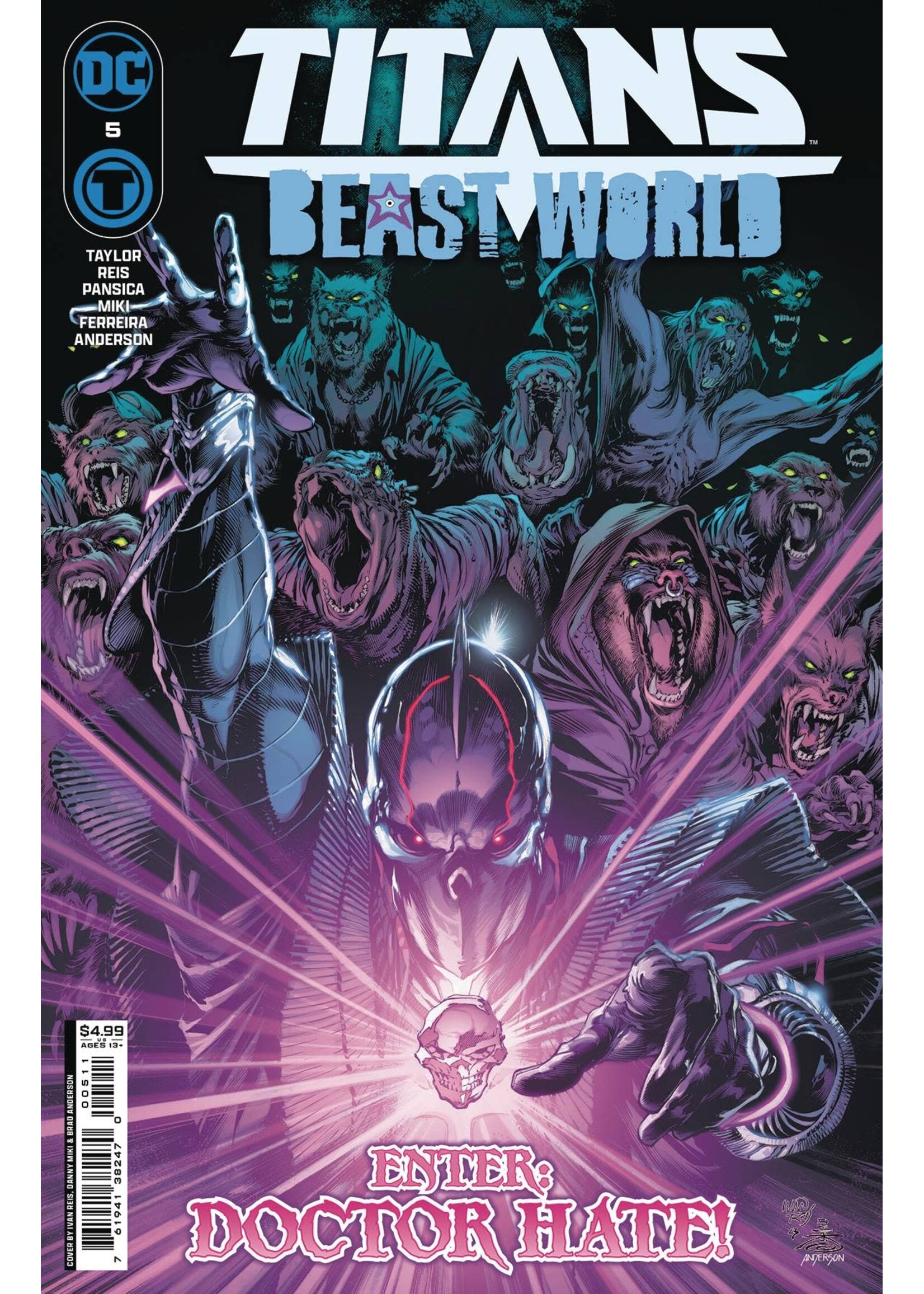 . TITANS BEAST WORLD #5