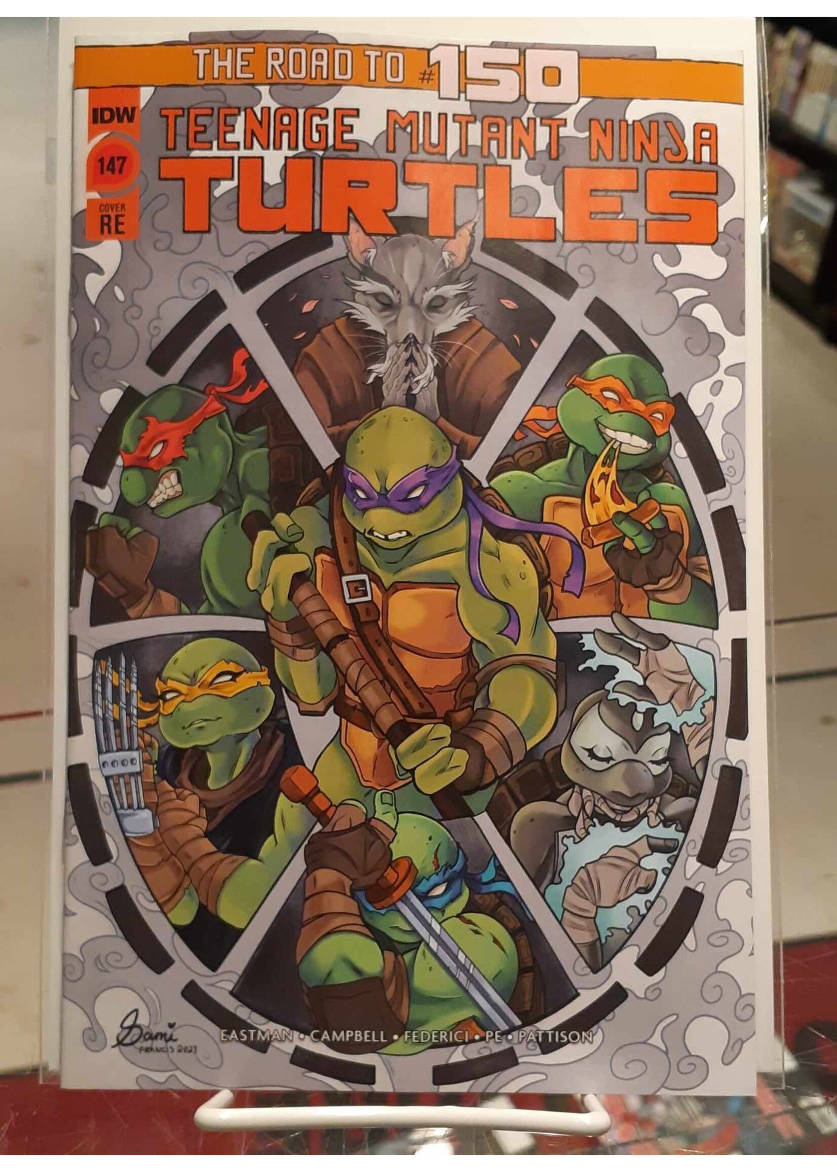 . TMNT ONGOING #147 CVR RE by SAMI FRANCIS (YEG)