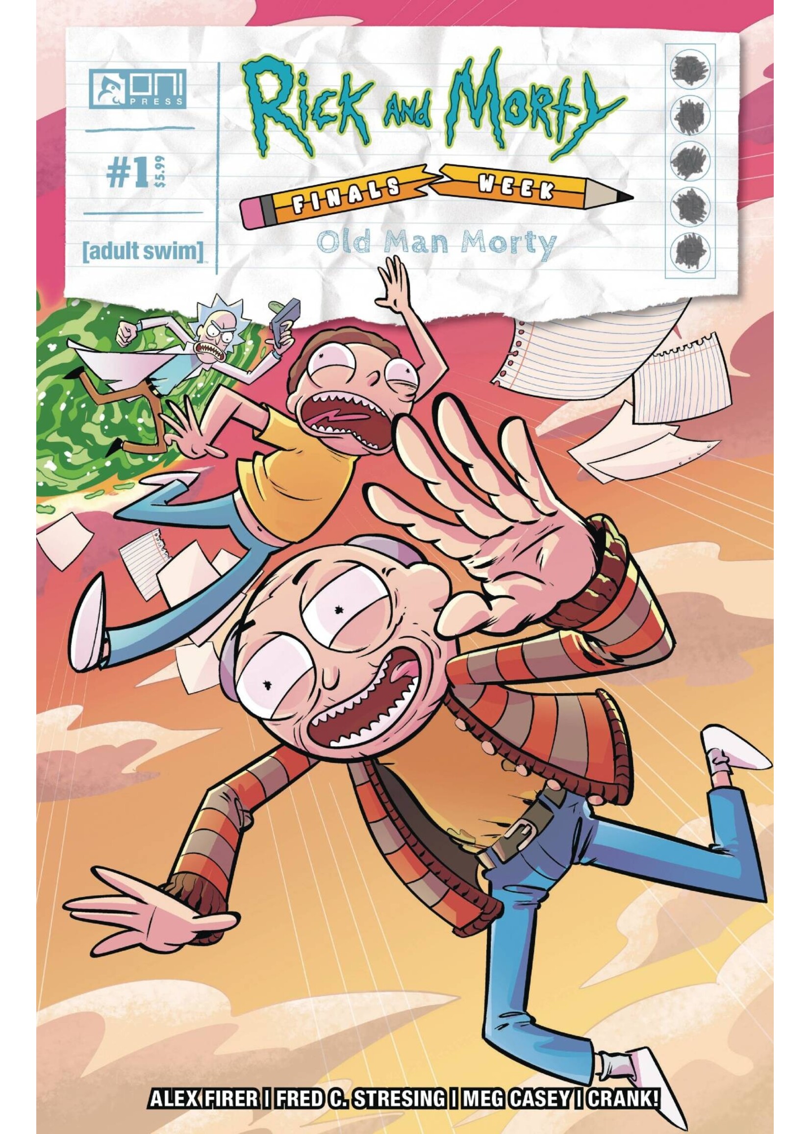 ONI PRESS RICK AND MORTY FINALS WEEK OLD MAN MORTY #1 CVR A