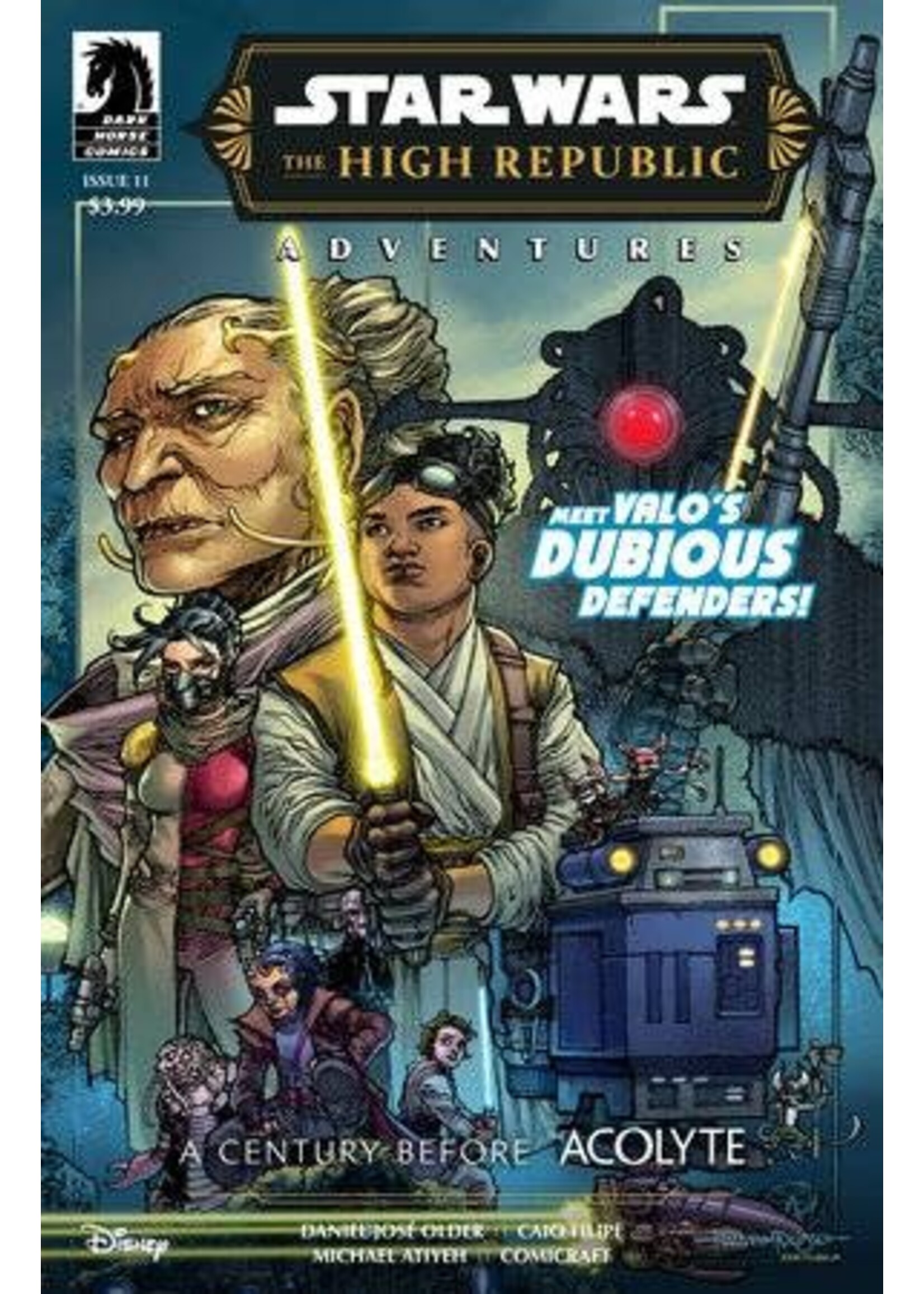 DARK HORSE STAR WARS HIGH REPUBLIC ADVENTURES PHASE III #11 CVR A TOLIB