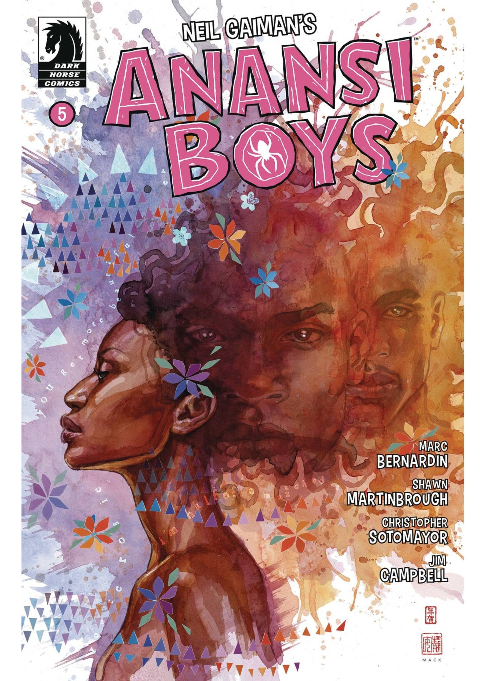 DARK HORSE ANANSI BOYS I #5 CVR A MACK