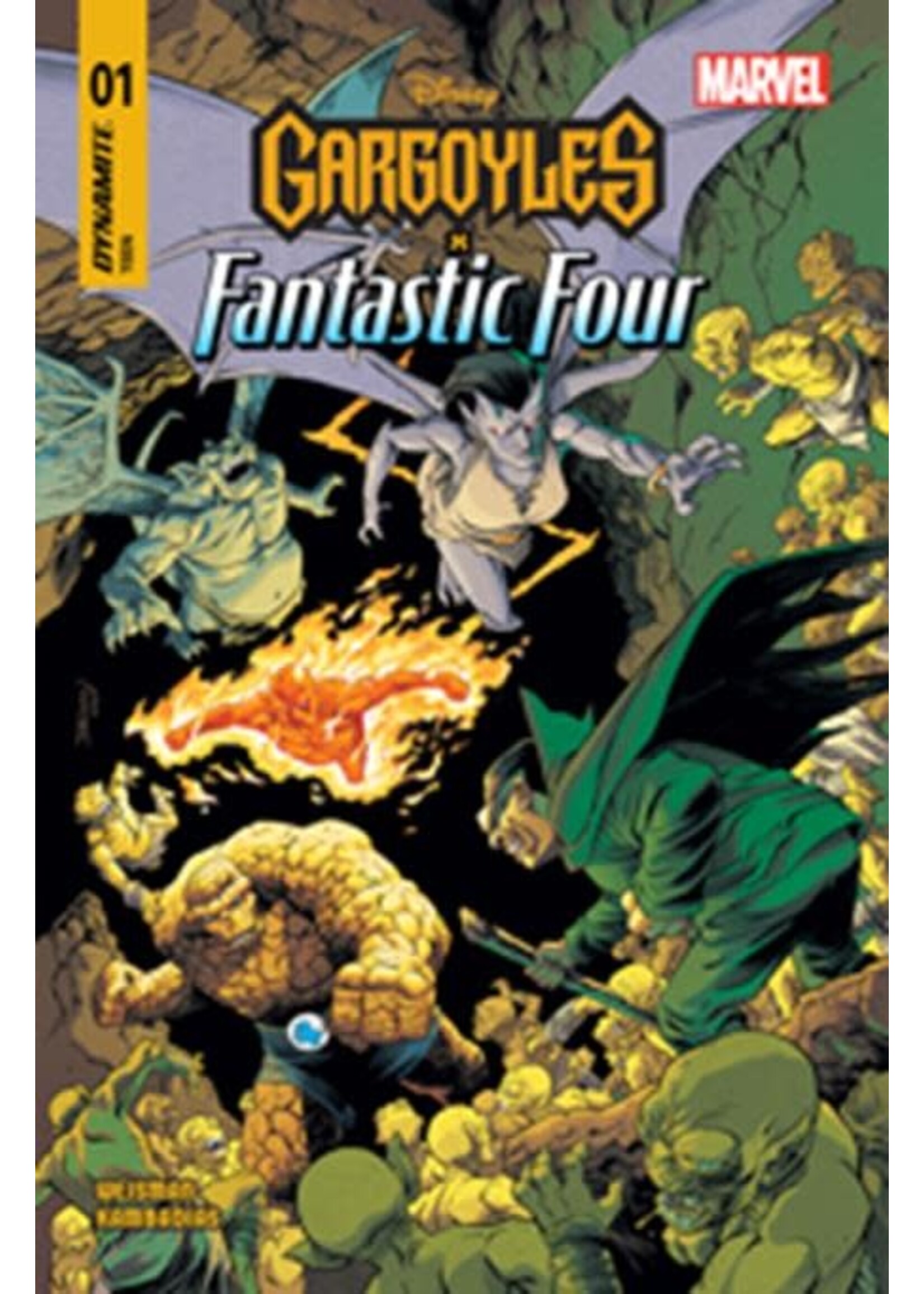 DYNAMITE GARGOYLES X FANTASTIC FOUR (2025) #1 CVR B SHALVEY