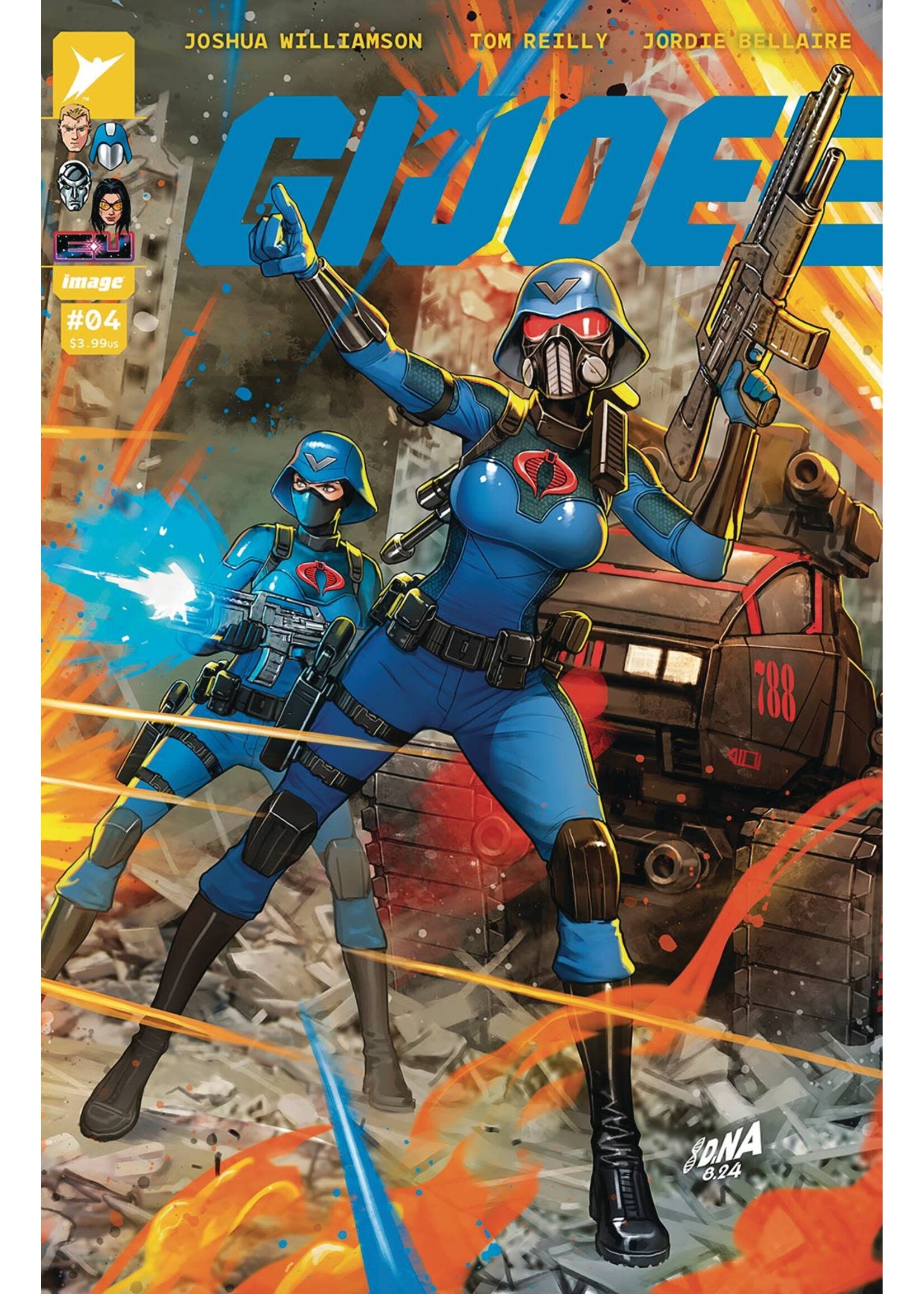 . GI JOE (2024) #4 CVR D INC 1:10 NAKAYAMA CONNECTING VAR