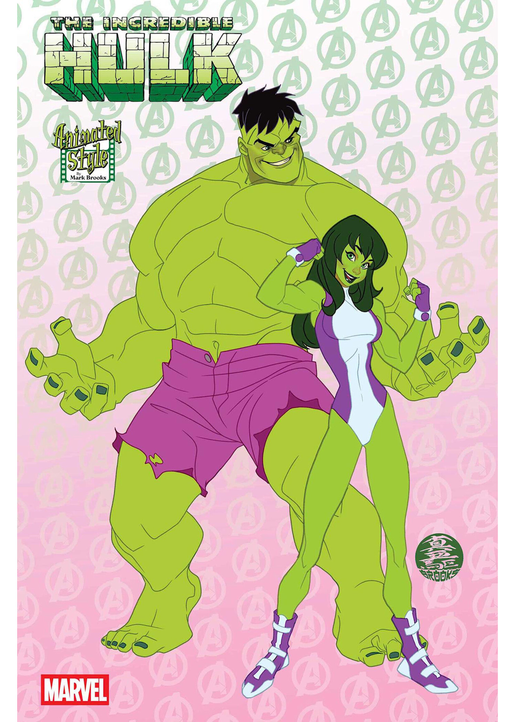 . INCREDIBLE HULK (2023) #22 BROOKS ANIMATED-STYLE VAR