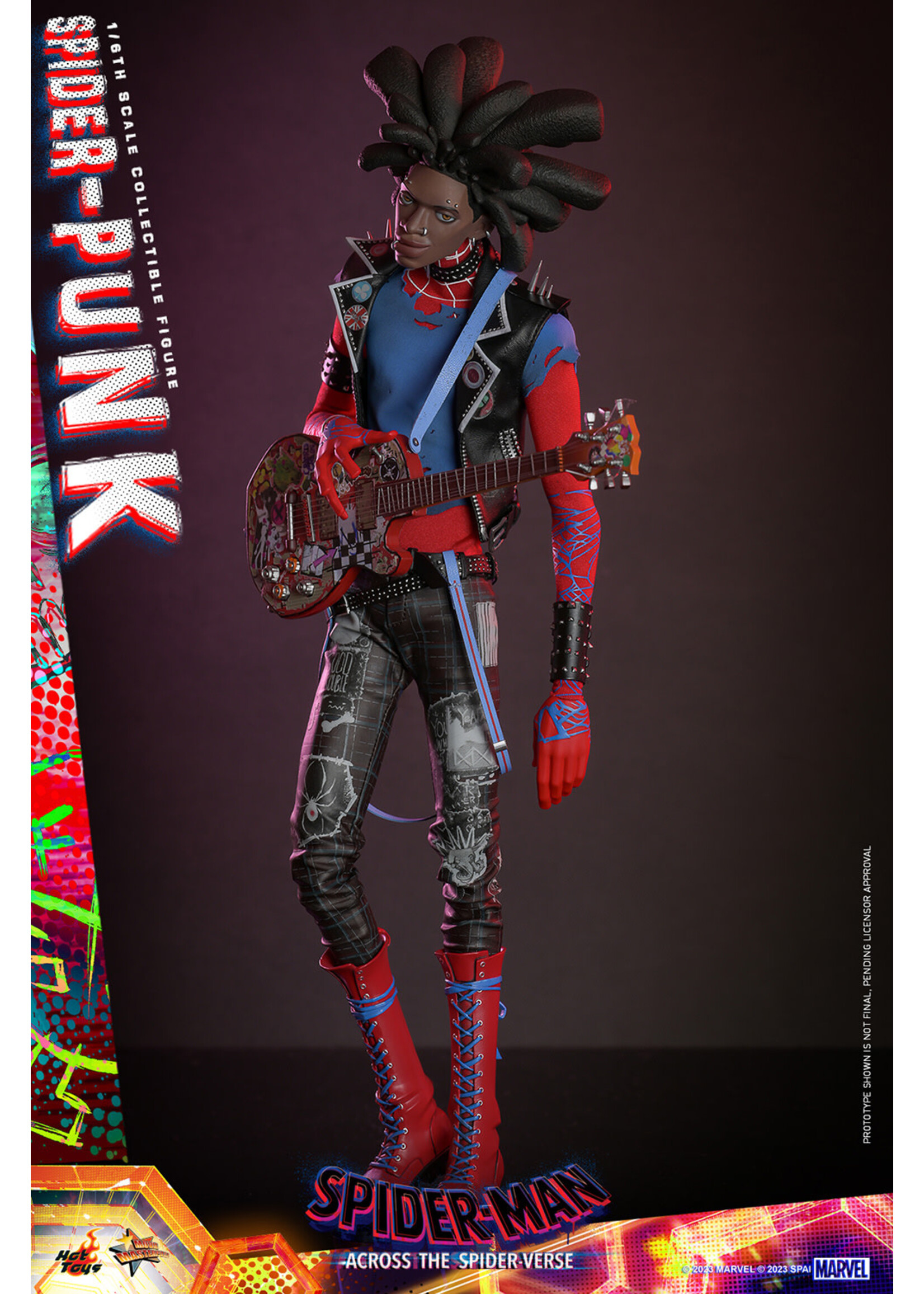 Hot Toys SPIDER-PUNK SIXTH SCALE FIGURE SPIDER-MAN: ACROSS THE SPIDER-VERSE