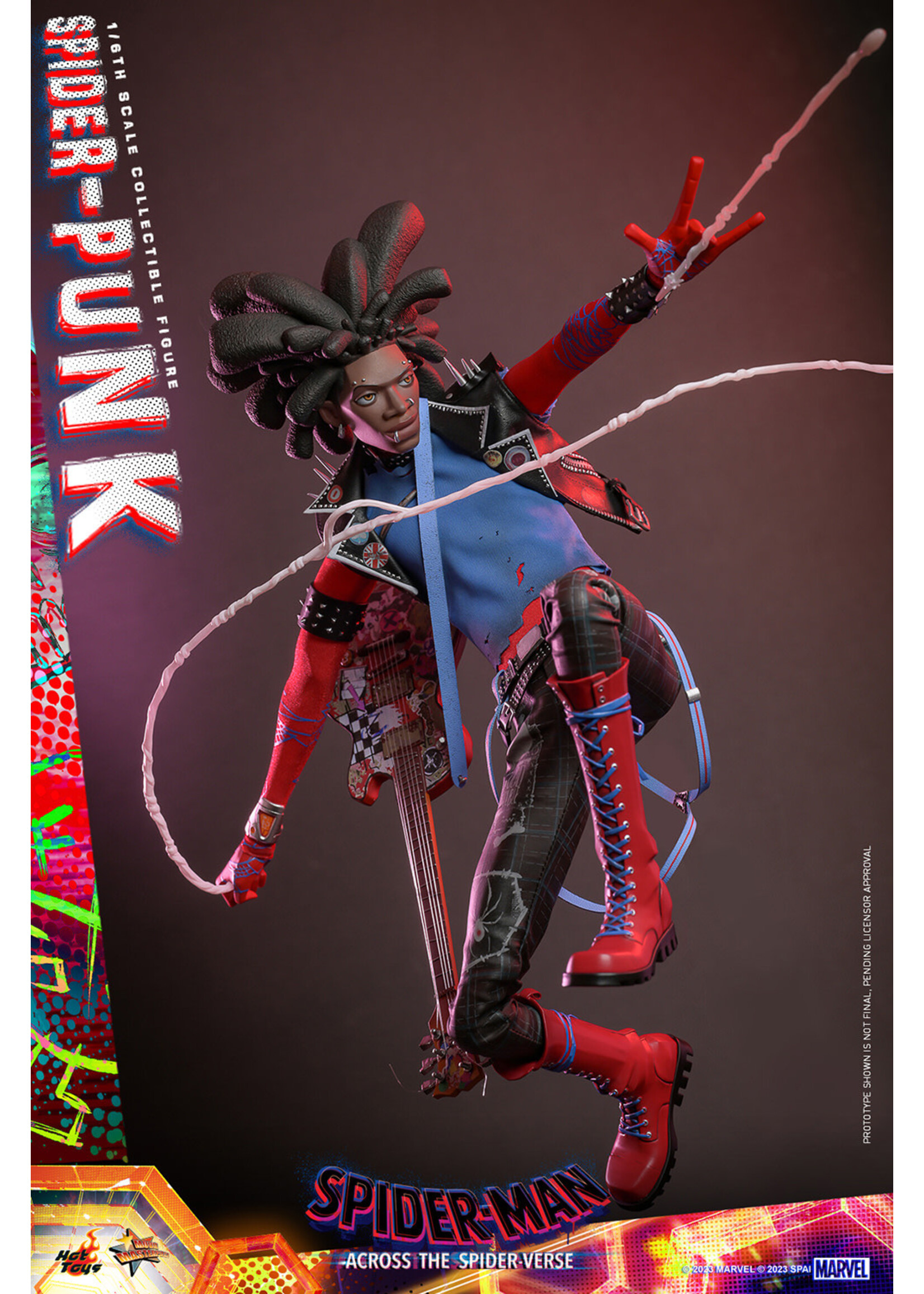 Hot Toys SPIDER-PUNK SIXTH SCALE FIGURE SPIDER-MAN: ACROSS THE SPIDER-VERSE