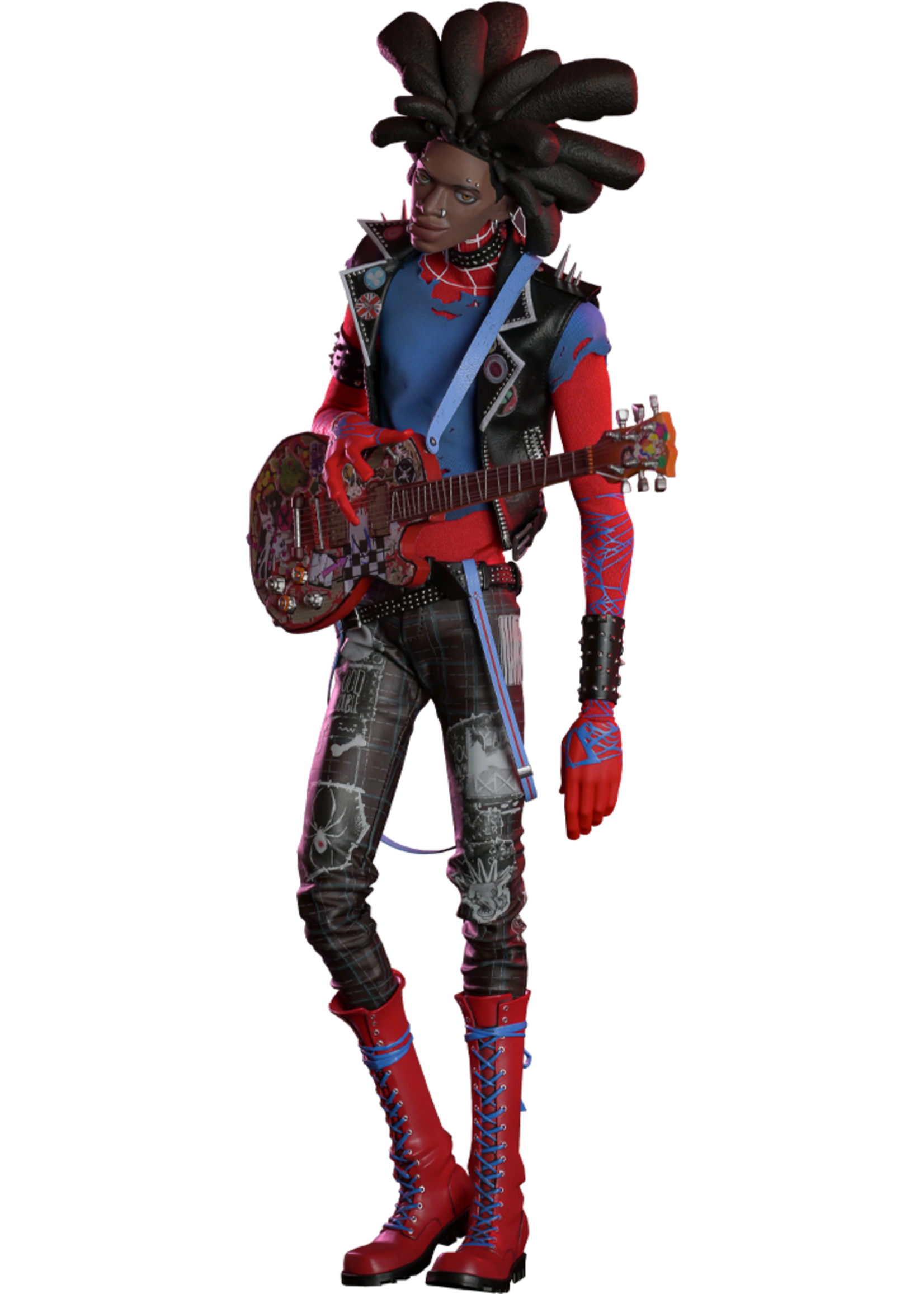 Hot Toys SPIDER-PUNK SIXTH SCALE FIGURE SPIDER-MAN: ACROSS THE SPIDER-VERSE
