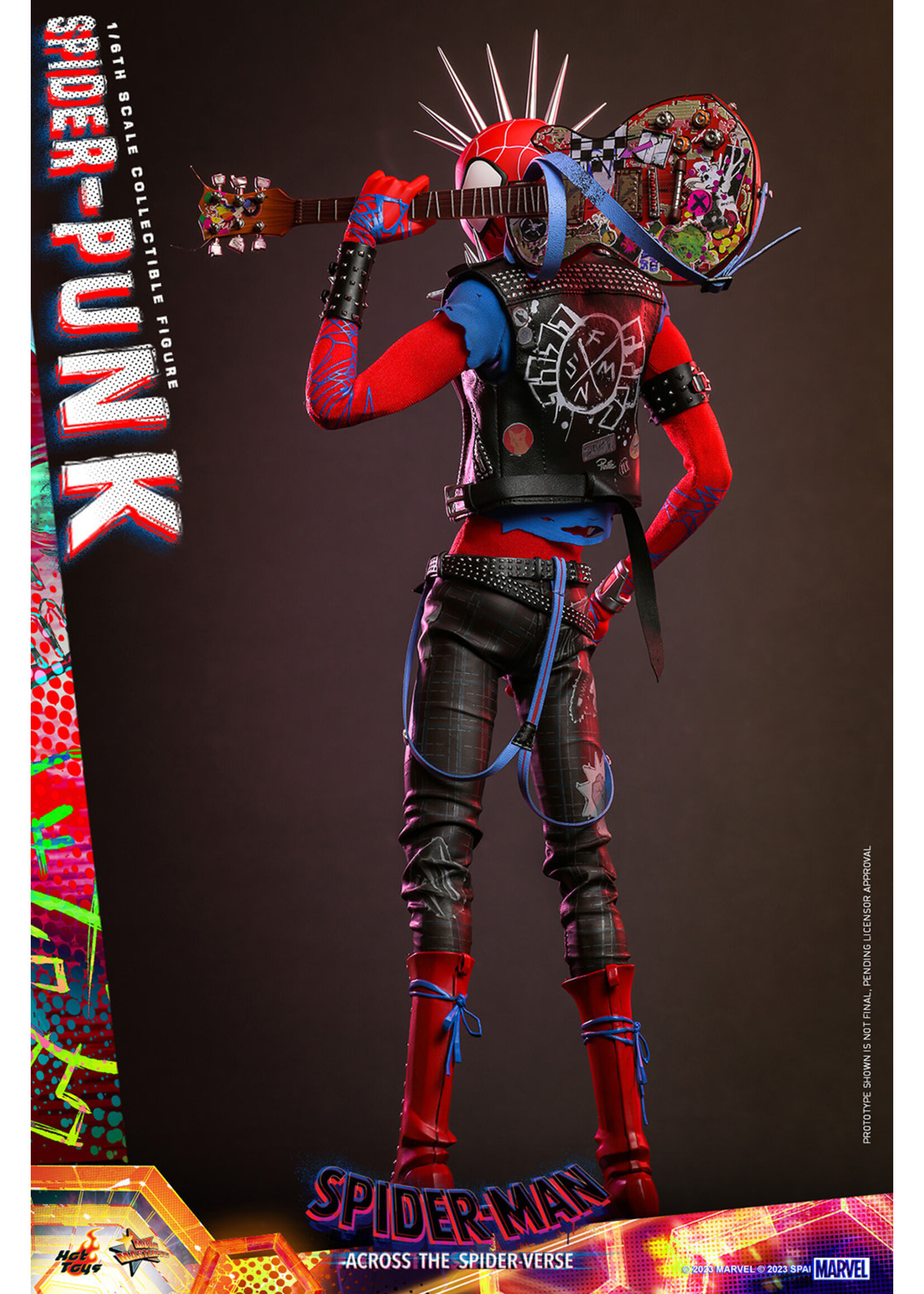 Hot Toys SPIDER-PUNK SIXTH SCALE FIGURE SPIDER-MAN: ACROSS THE SPIDER-VERSE