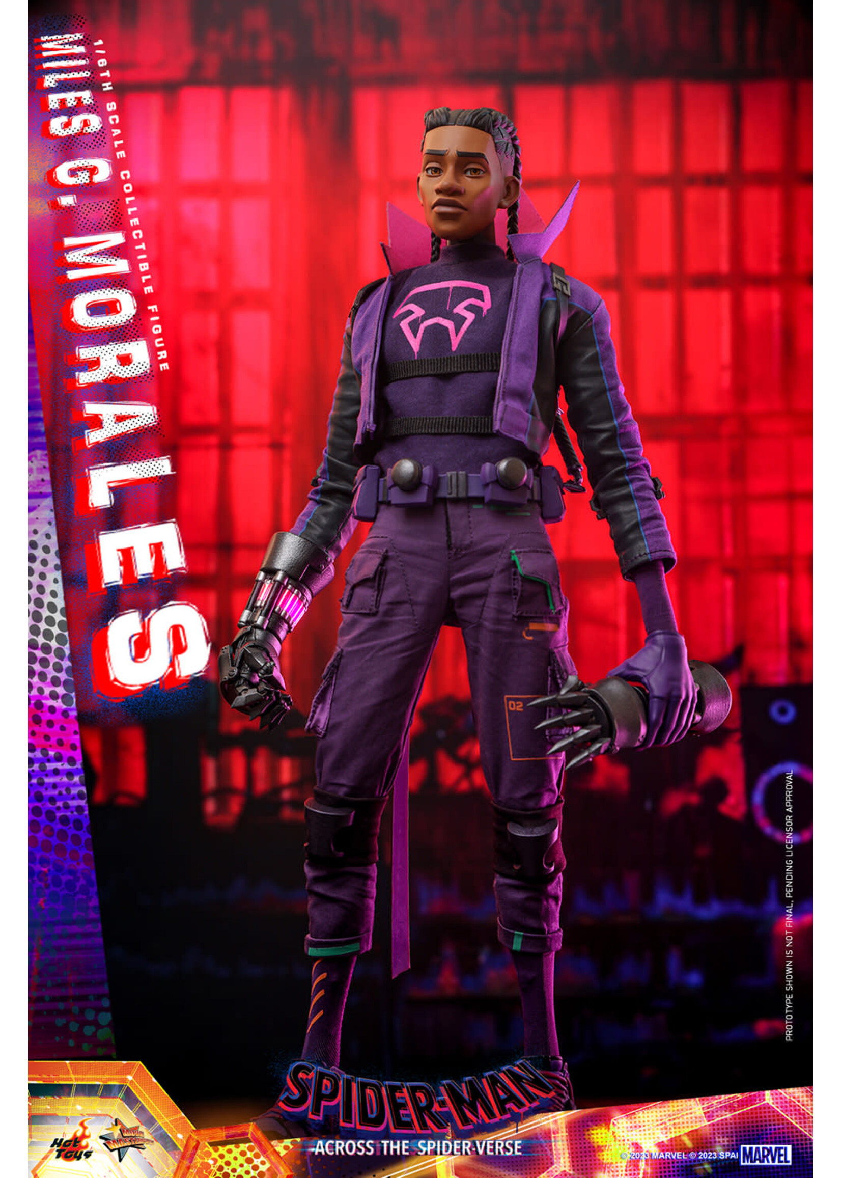 Hot Toys MILES G MORALES SIXTH SCALE FIGURE ACROSS THE SPIDER-VERSE
