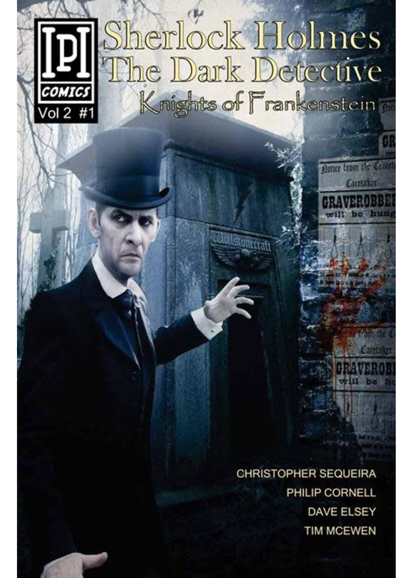 IPI COMICS SHERLOCK HOLMES DARK DETECTIVE VOL 02 FRANKENSTEIN KNIGHTS #1 (OF 5)