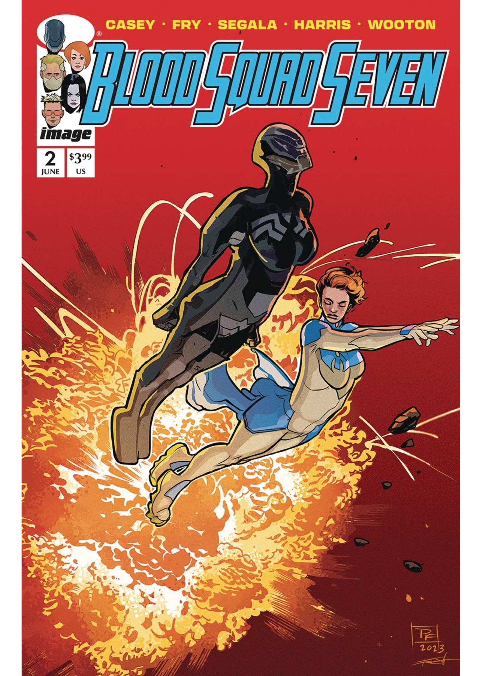 . BLOOD SQUAD SEVEN #2 CVR A FRY