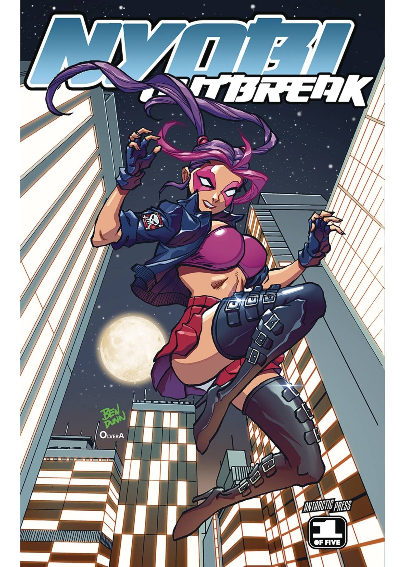 . NYOBI OUTBREAK #1 (OF 5) CVR B BEN DUNN