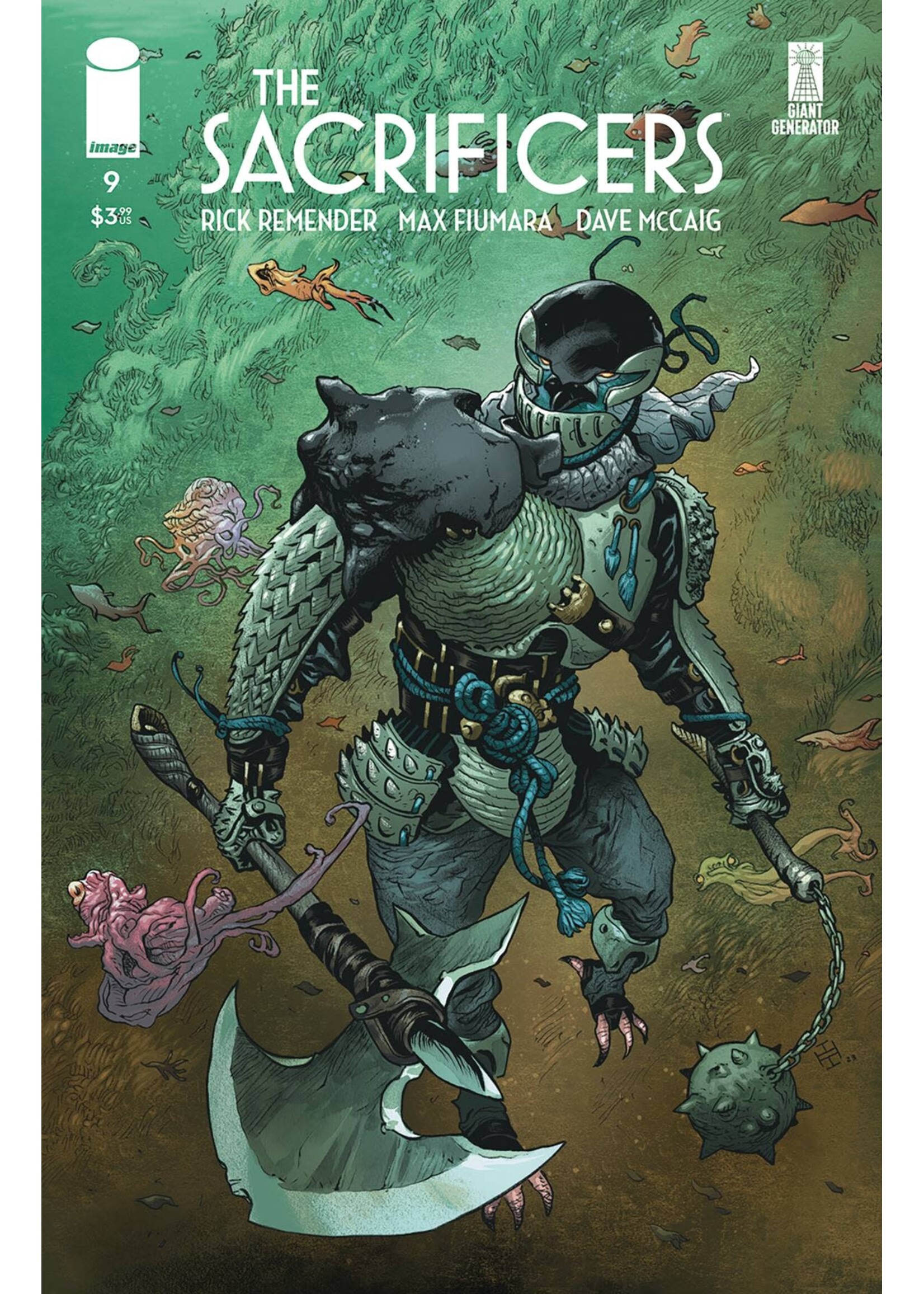 . SACRIFICERS #9 CVR A FIUMARA & MCCAIG