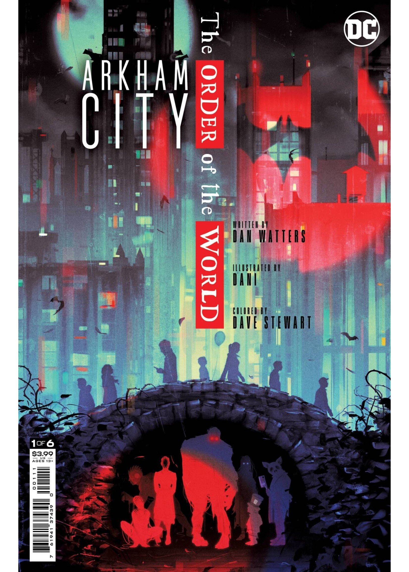. ARKHAM CITY THE ORDER OF THE WORLD #1 CVR A