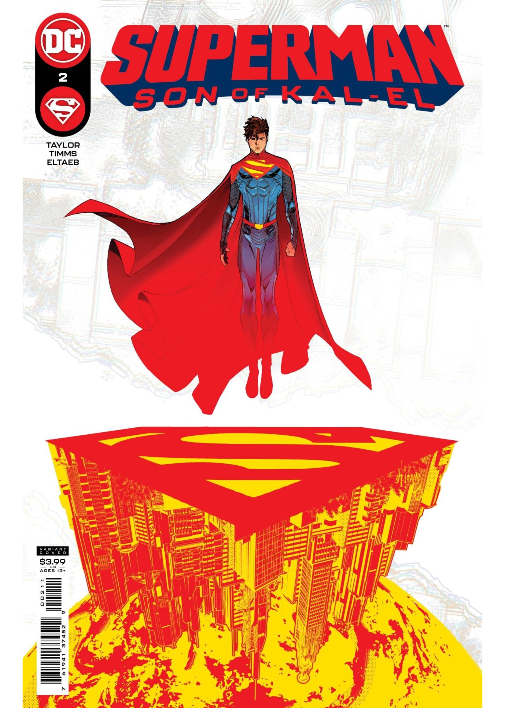 . SUPERMAN SON OF KAL-EL #2 CVR A JOHN TIMMS