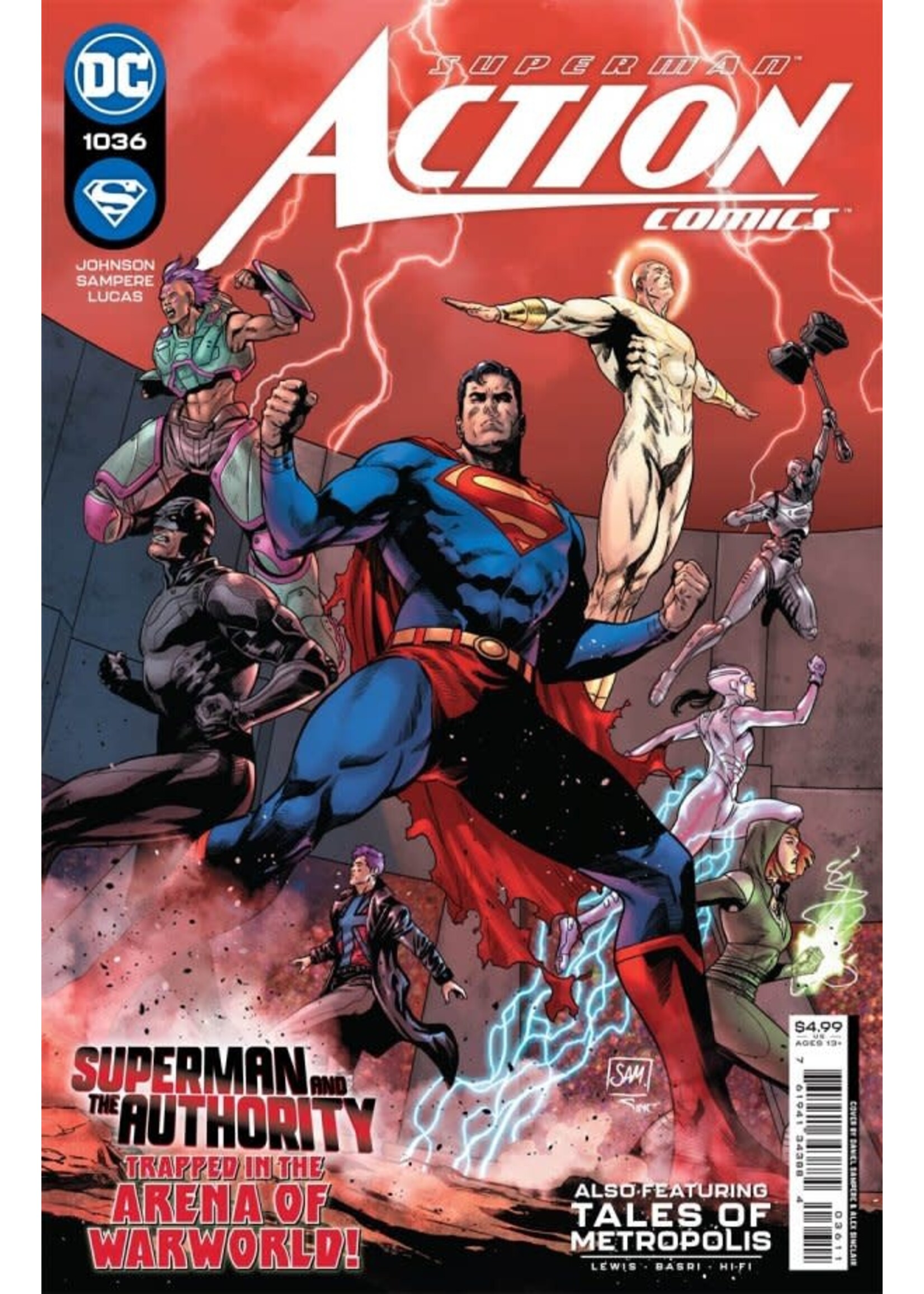 . ACTION COMICS #1036 CVR A DANIEL SAMPERE
