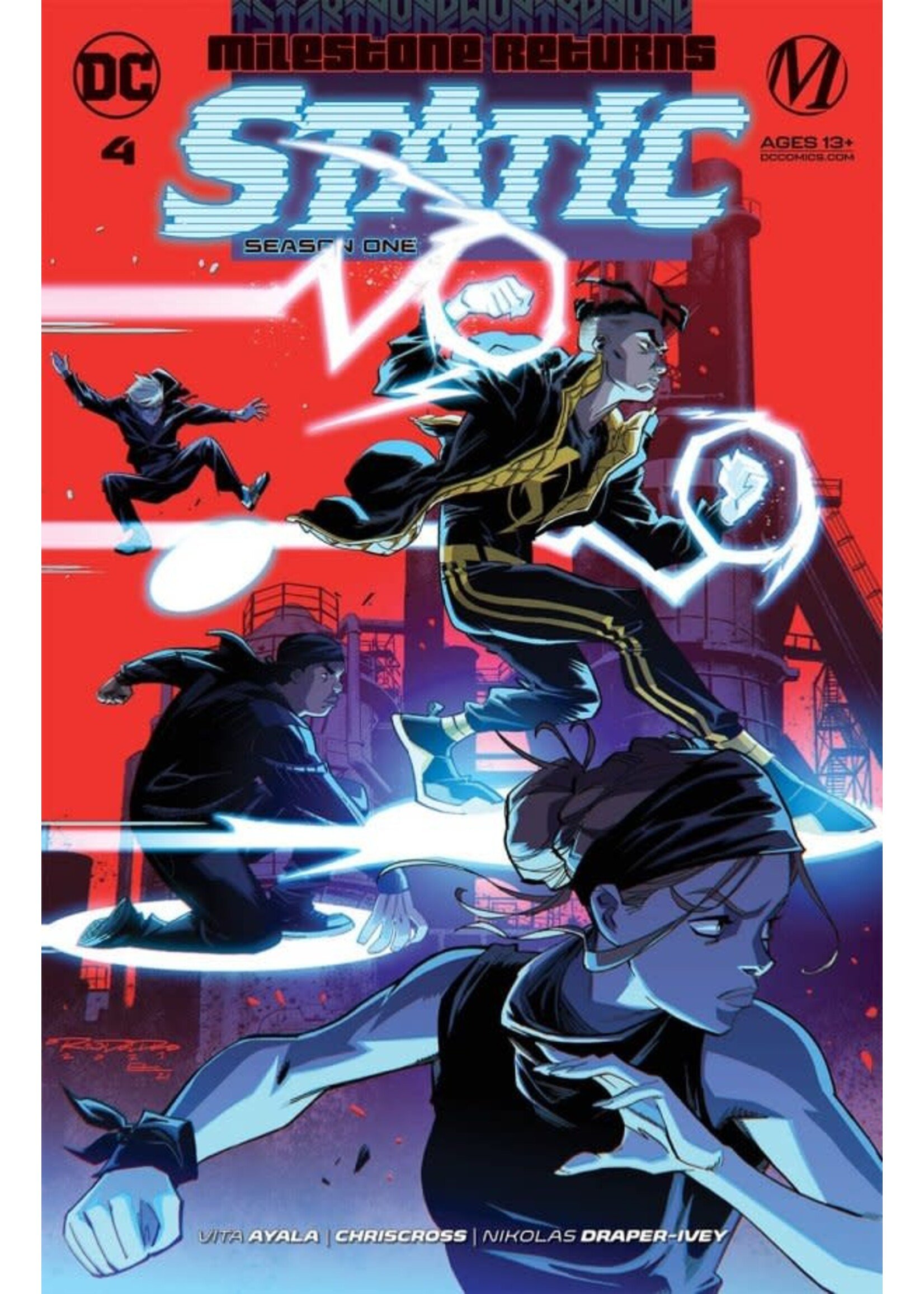 . STATIC SEASON ONE #4 (OF 6) CVR A KHARY RANDOLPH