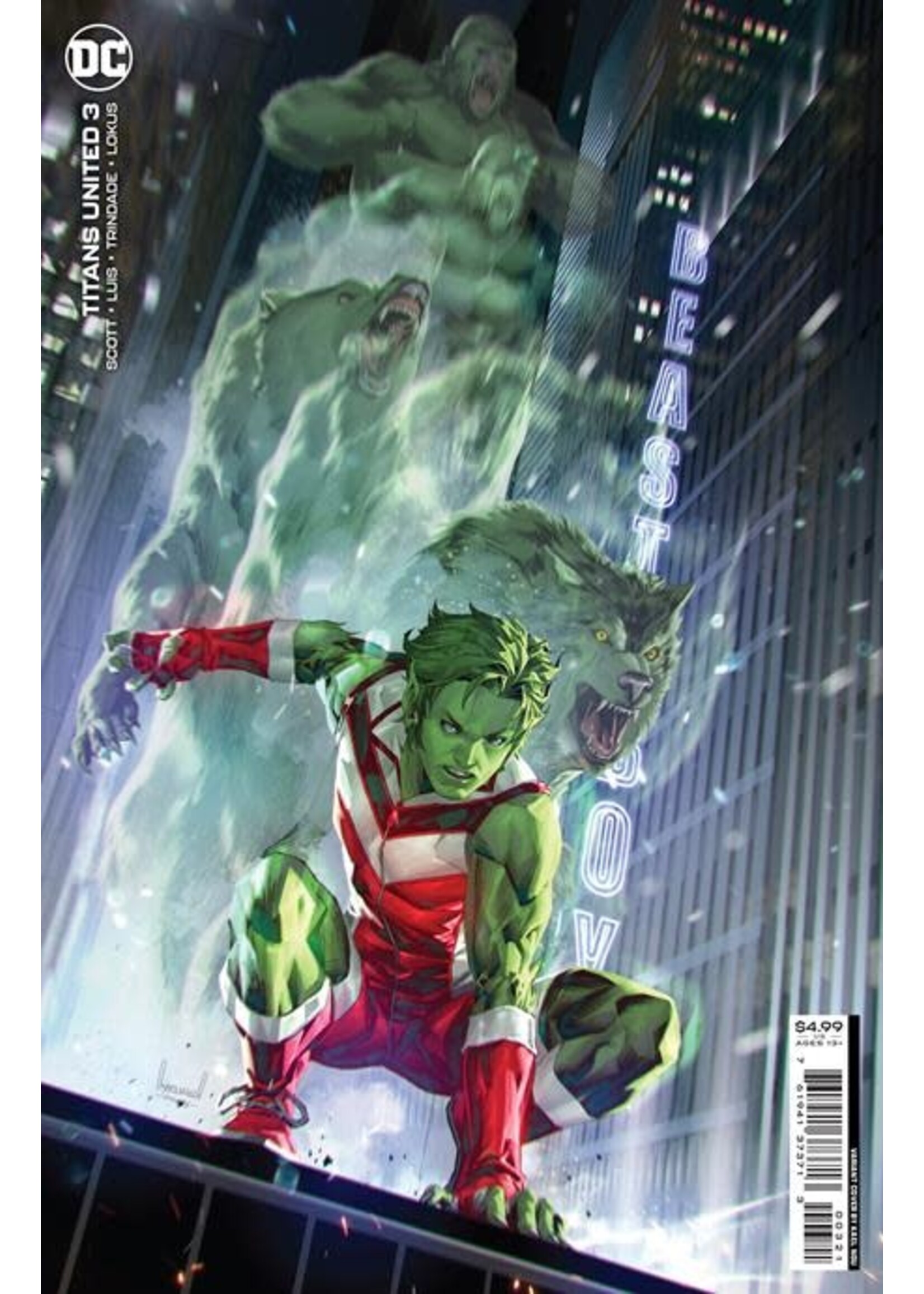 . TITANS UNITED #3 (OF 7) CVR B KAEL NGU CARD STOCK