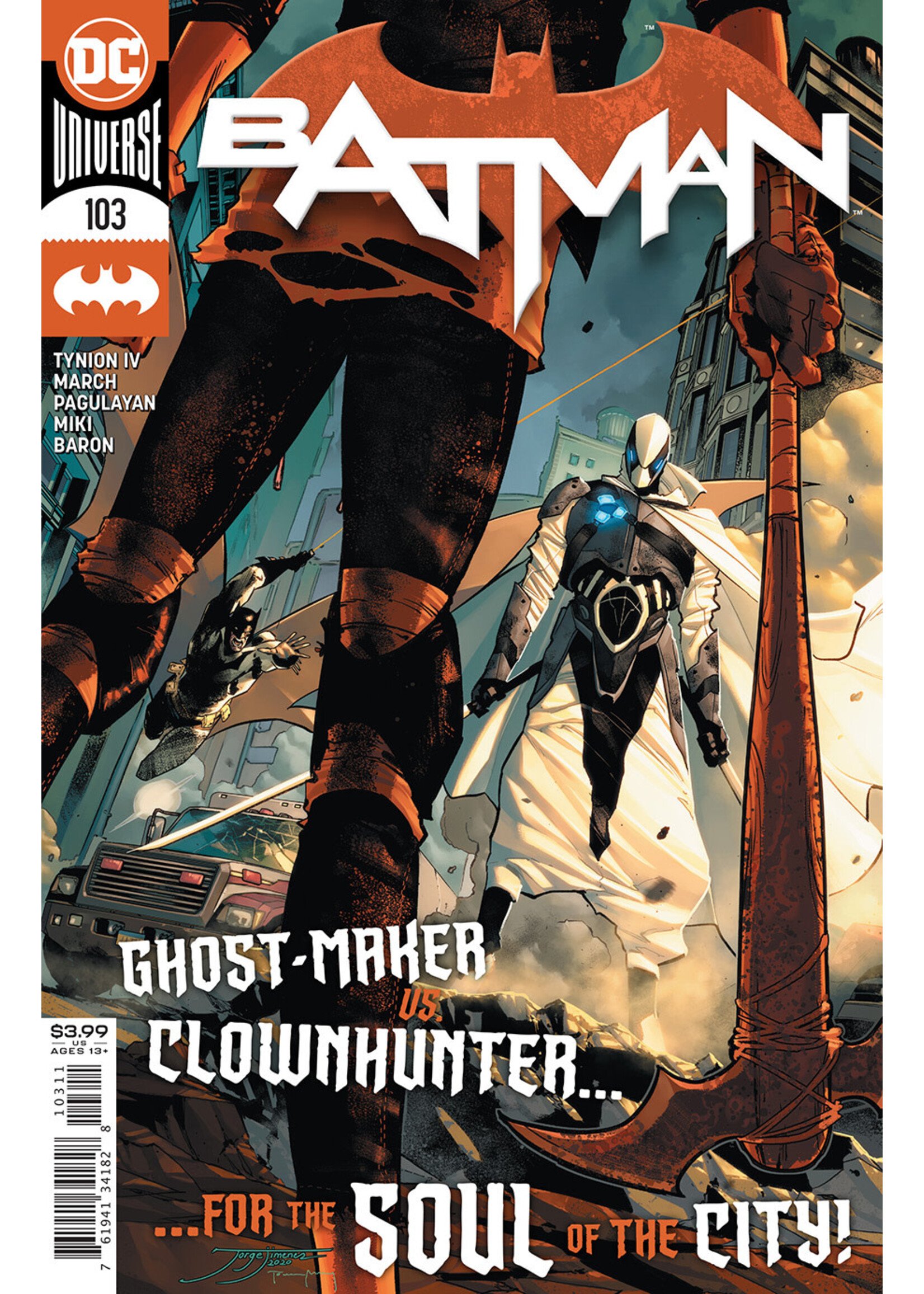 . BATMAN (2016) #103 CVR A JORGE JIMENEZ