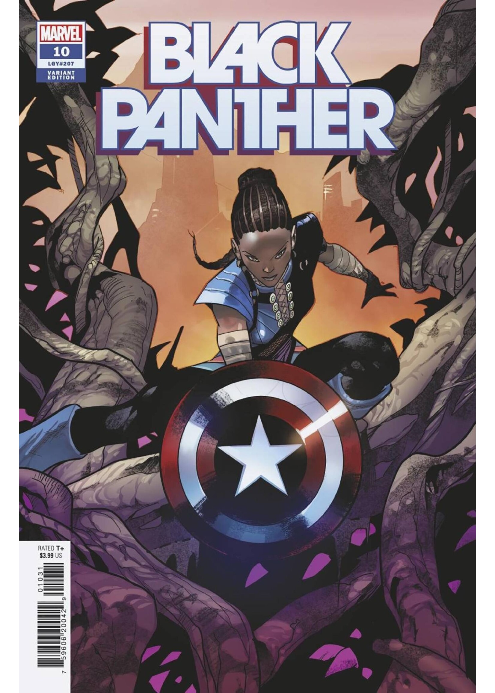 . BLACK PANTHER #10 BAZALDUA VARIANT