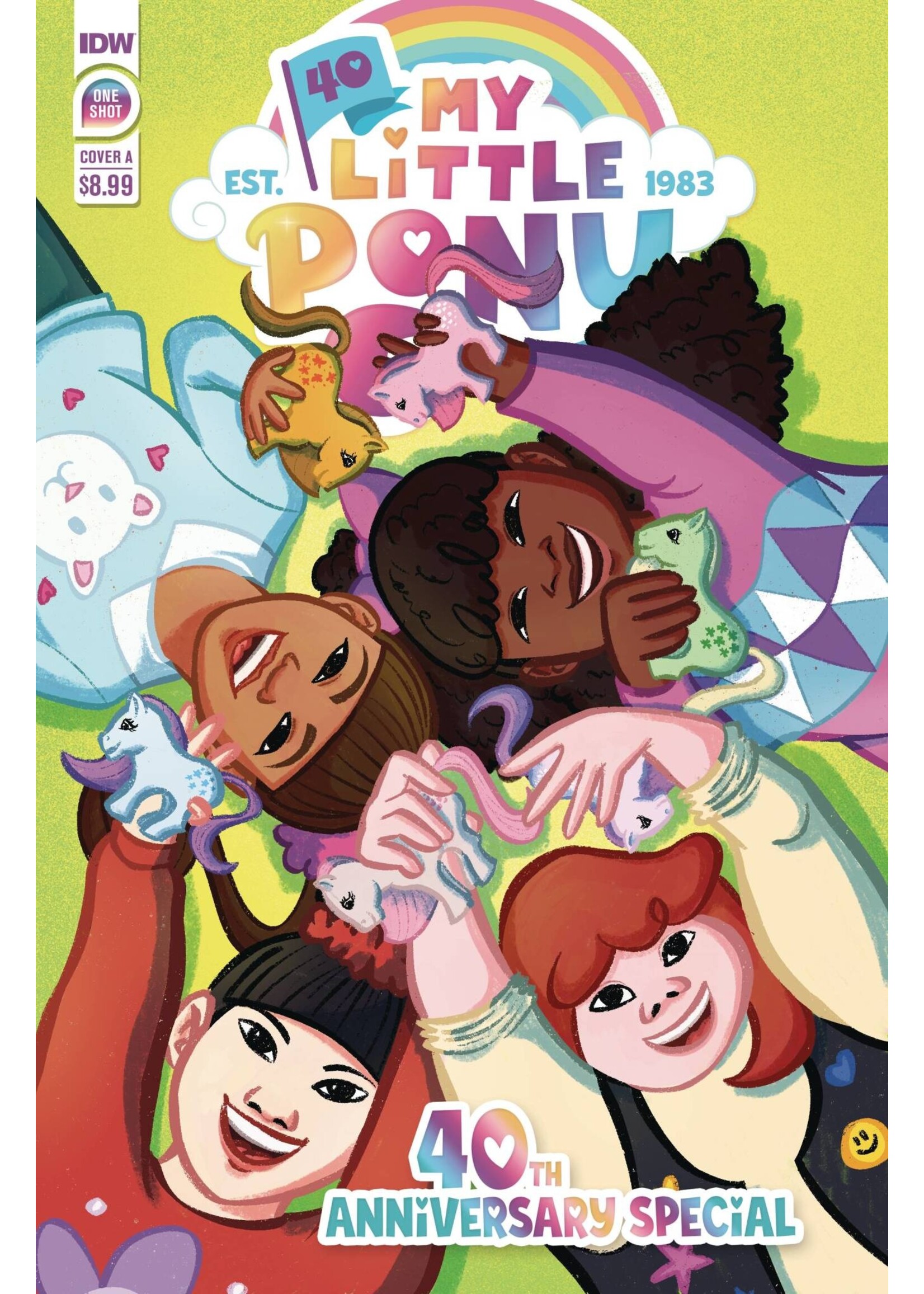 . MY LITTLE PONY 40TH ANNIVERSARY SPECIAL CVR A OKAFOR